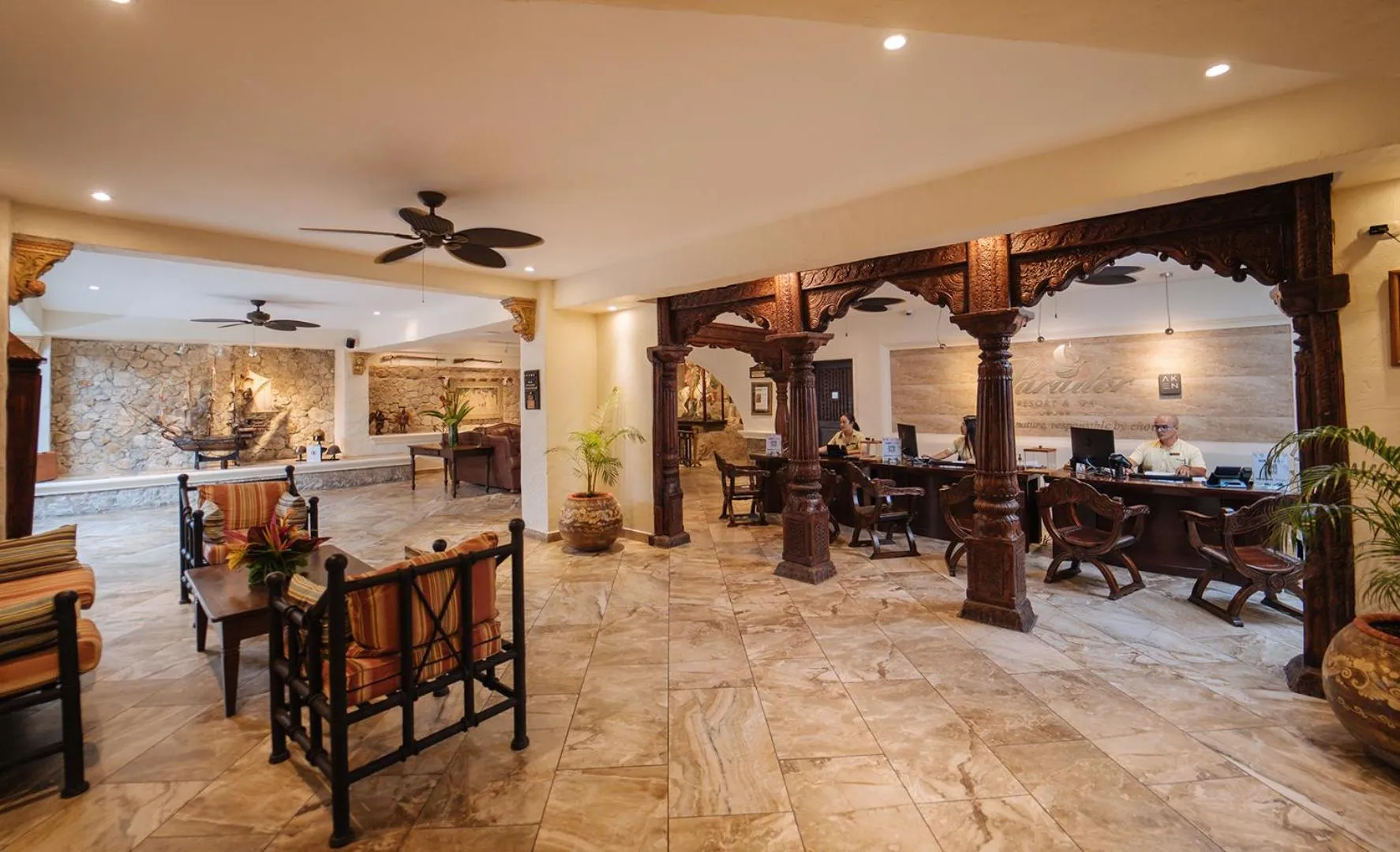 Lobby or reception in Parador Nature Resort and Spa