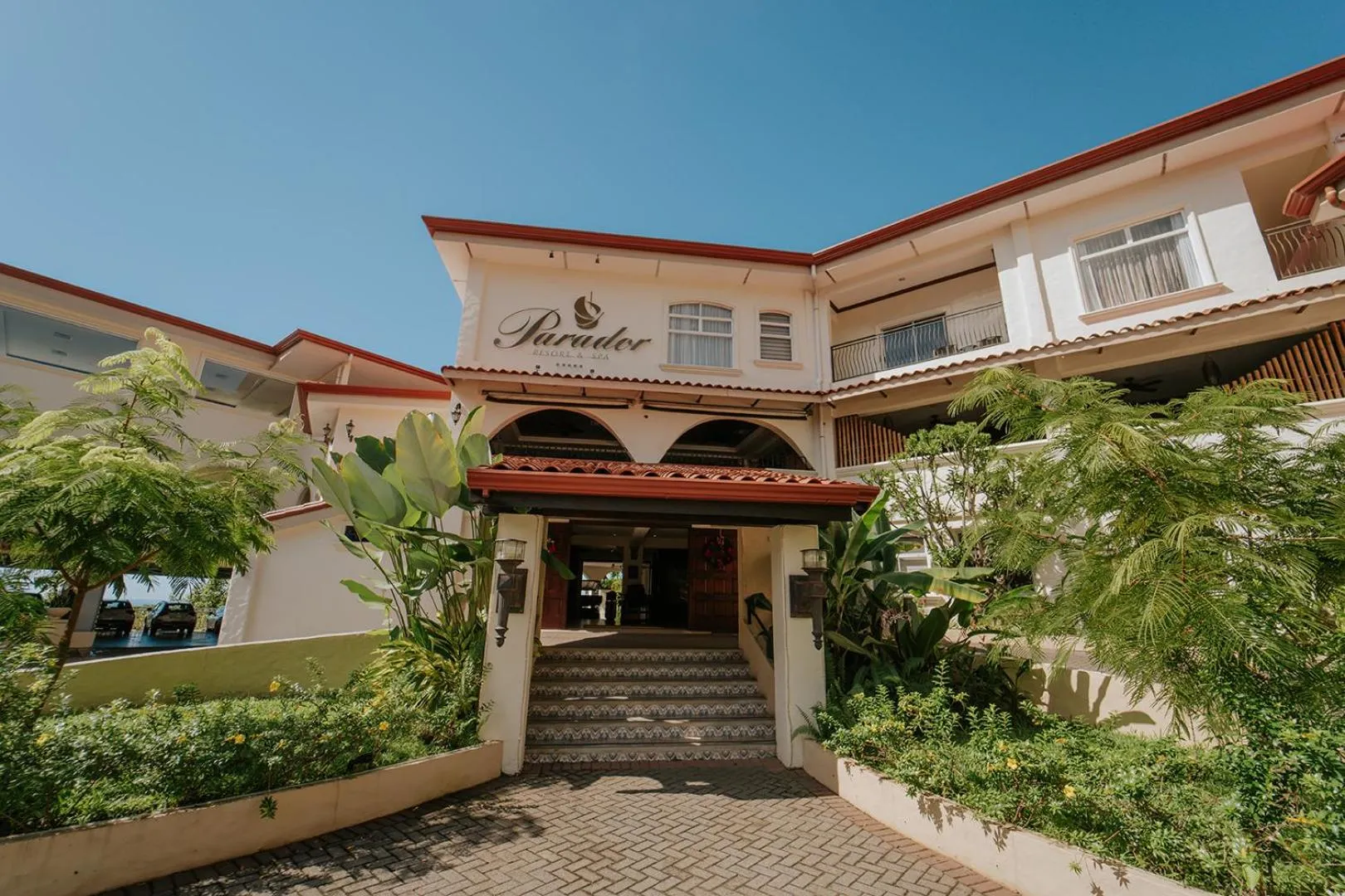 Facade/entrance in Parador Nature Resort and Spa