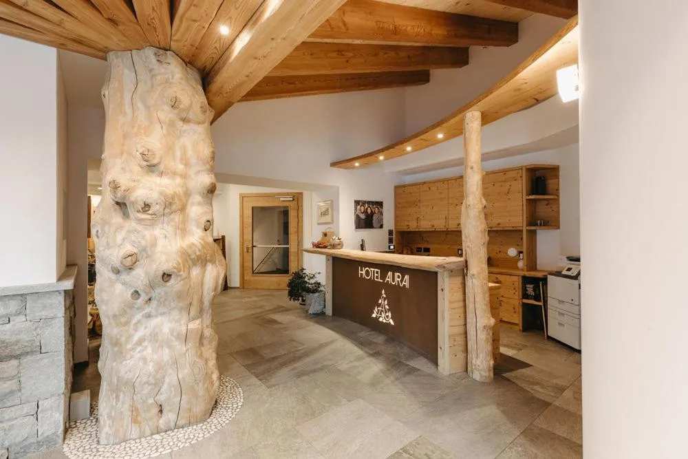 Lobby or reception in Hotel Aurai