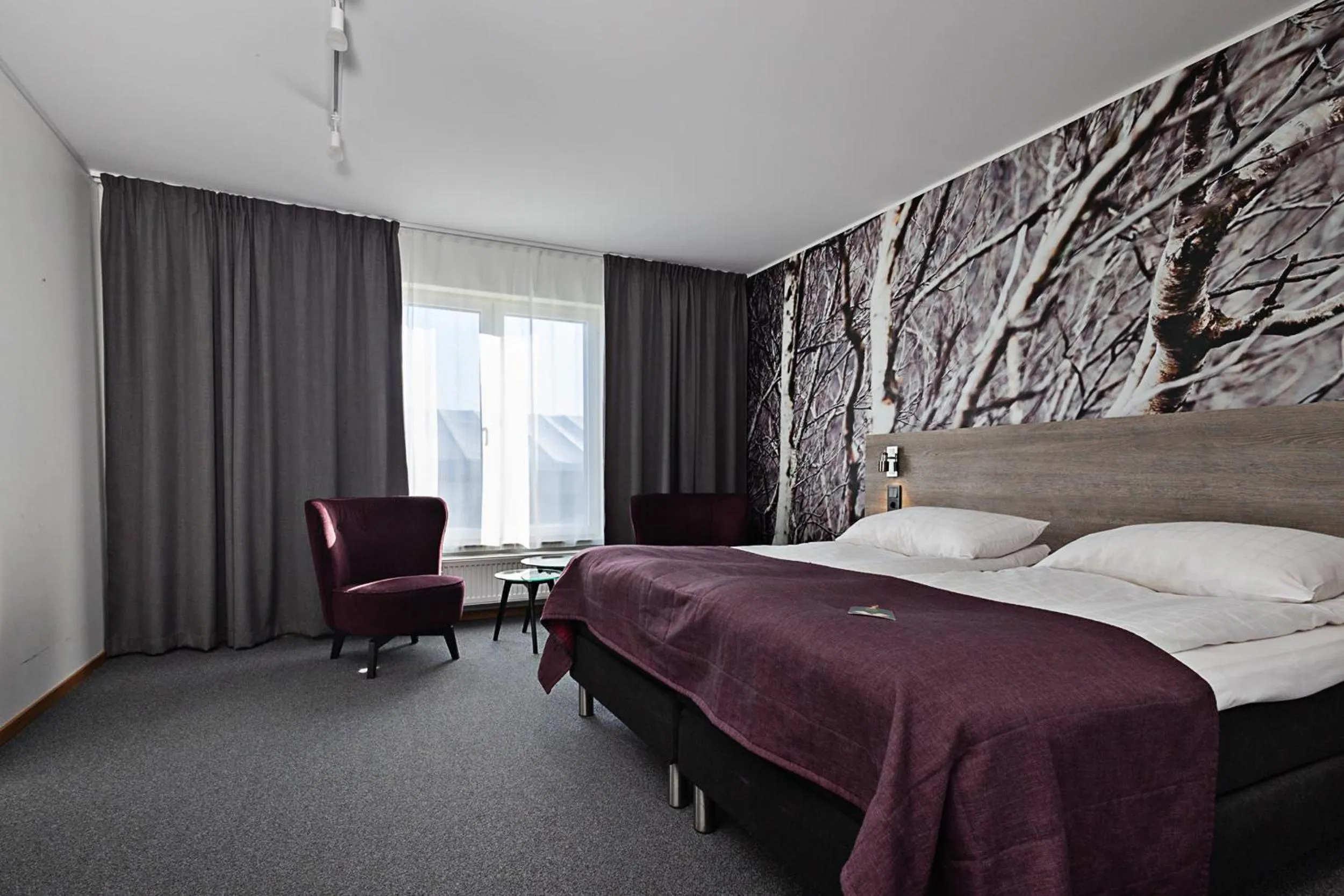 Bed in Comfort Hotel Umeå City