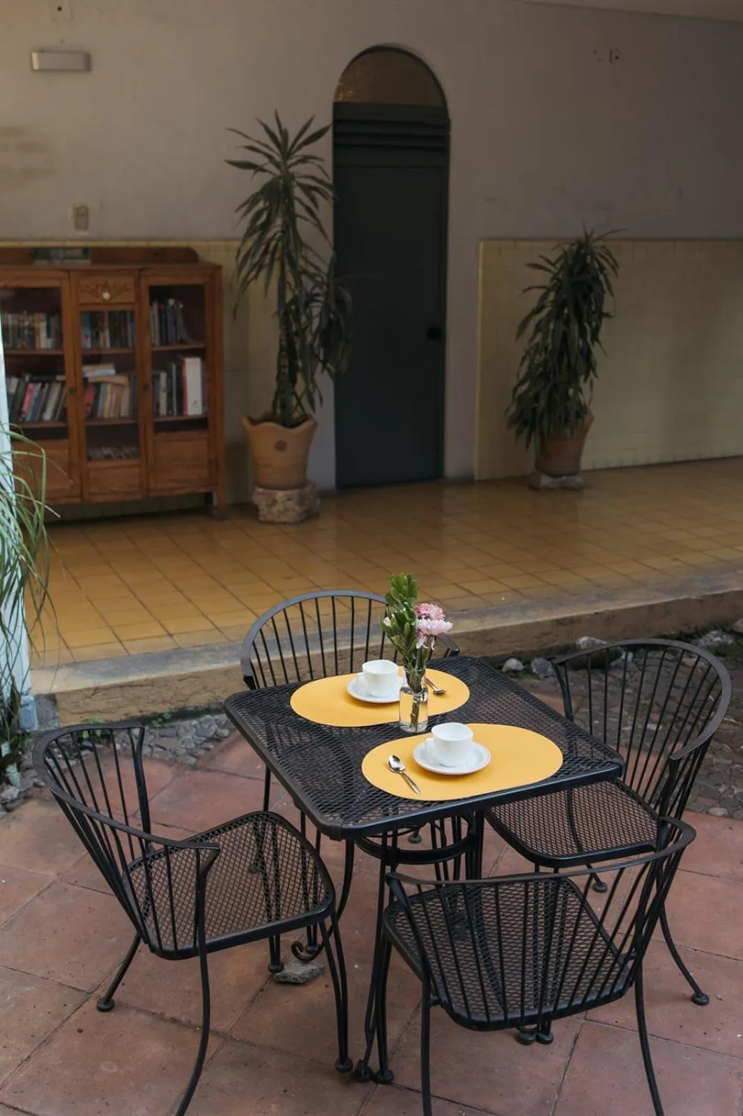 Garden in Hotel Allende Morelia