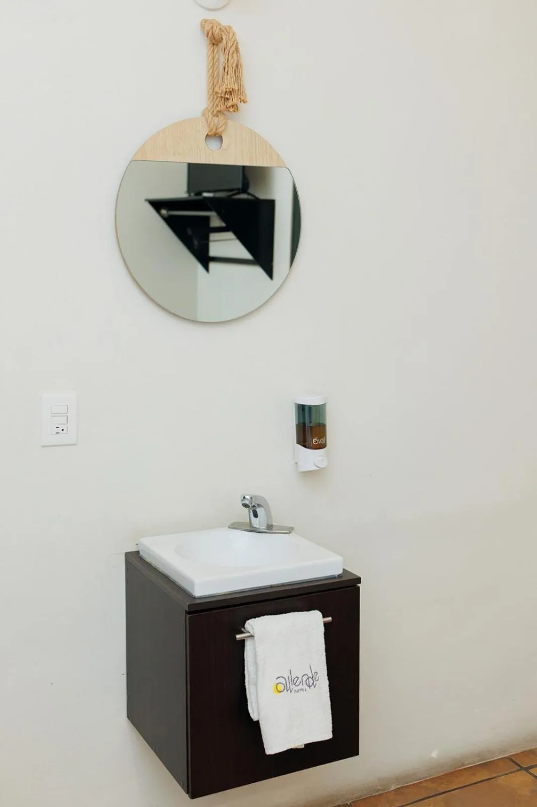 Bathroom in Hotel Allende Morelia