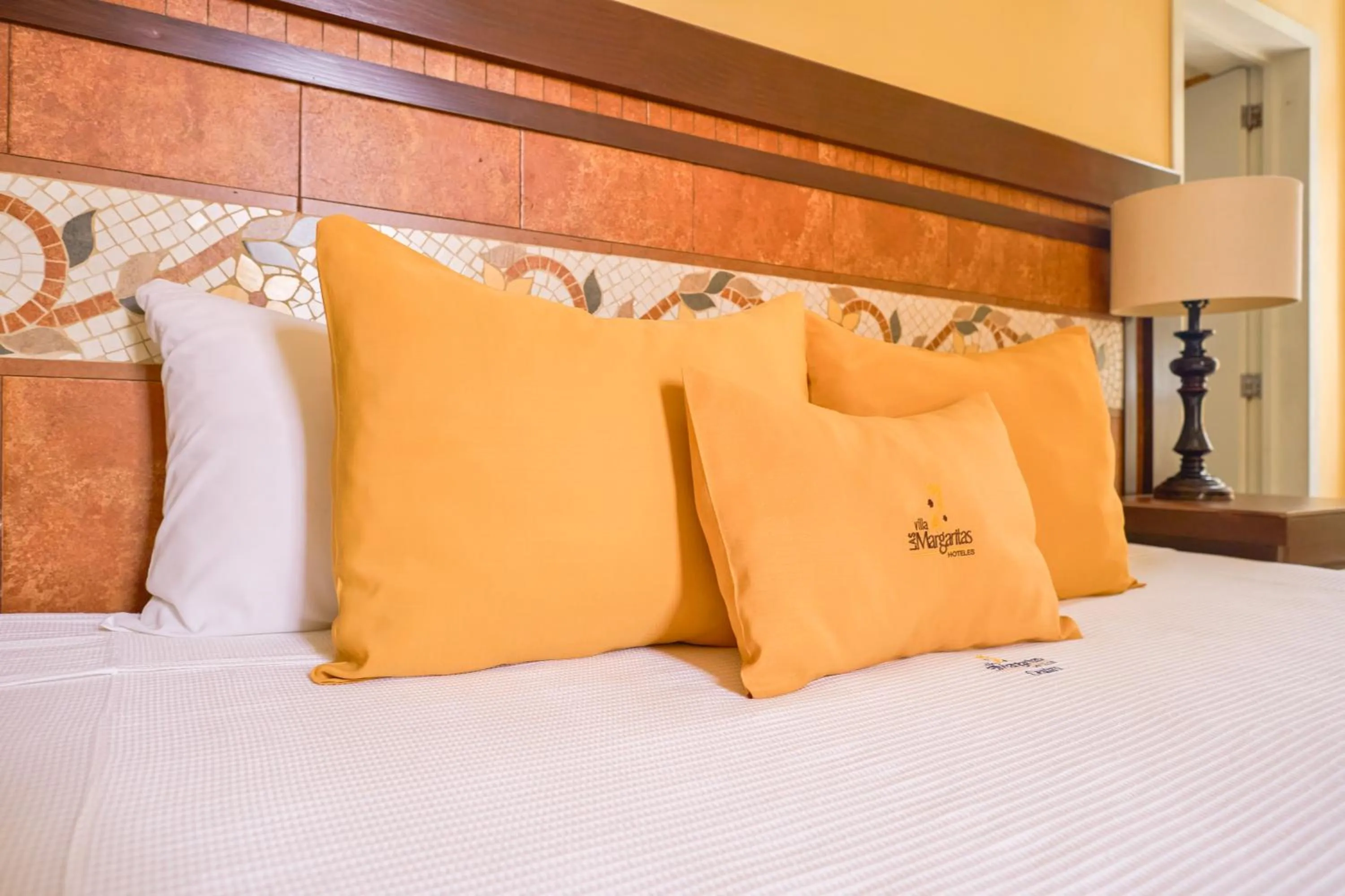 Bed in Centro Hotel Villa las Margaritas