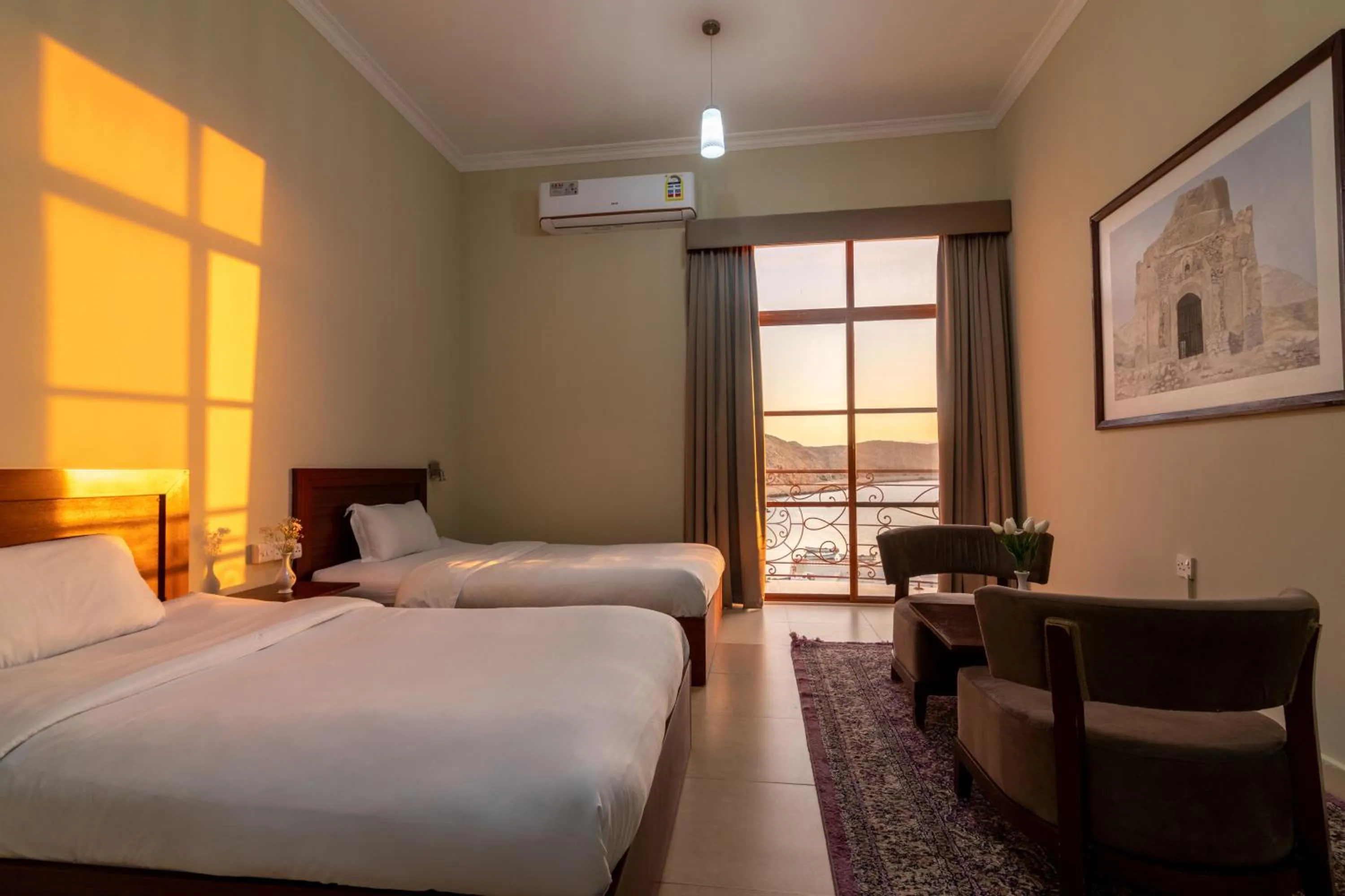 Bed in Al Ayjah Plaza Hotel