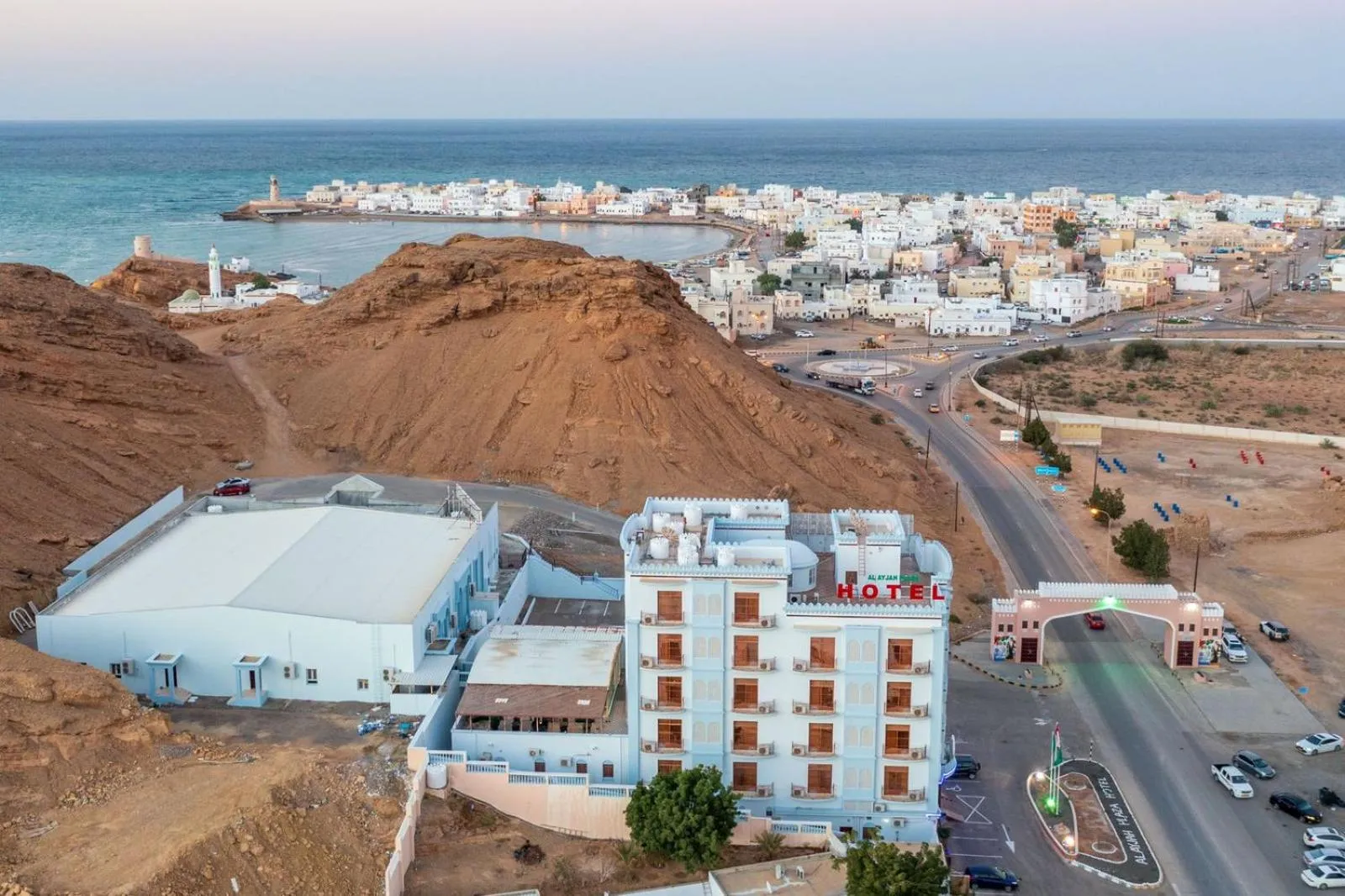 Property building in Al Ayjah Plaza Hotel