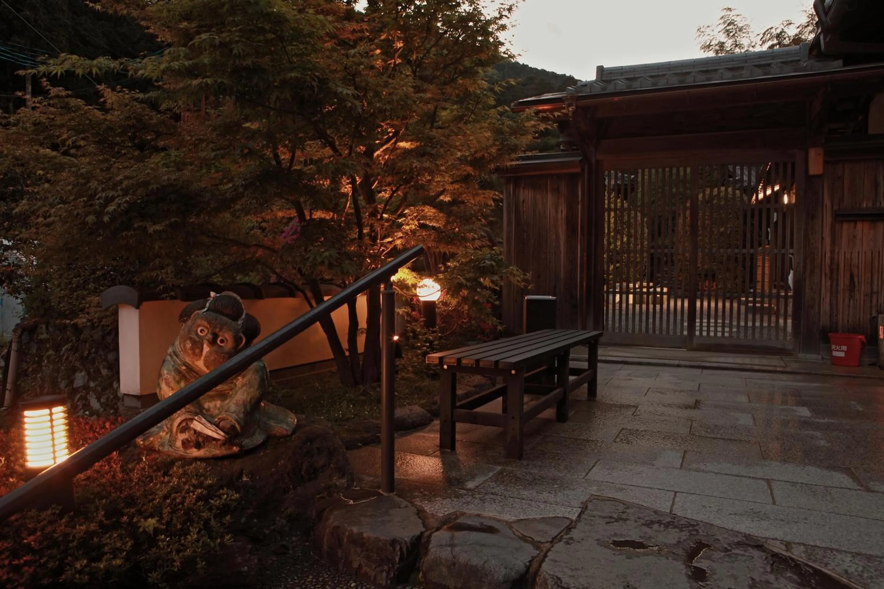 Facade/entrance in Yumoto Onsen OharaSansou