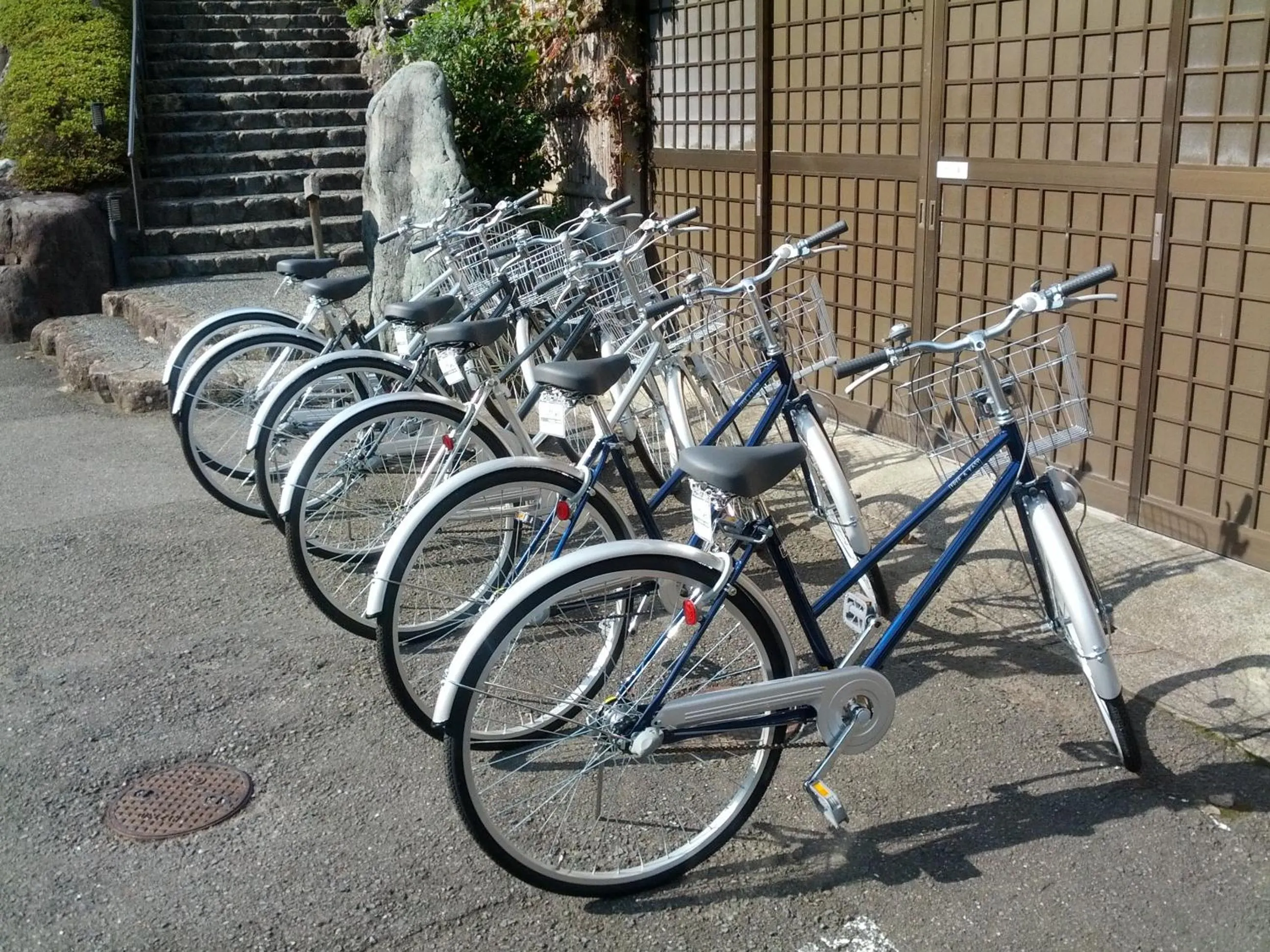 Cycling in Yumoto Onsen OharaSansou