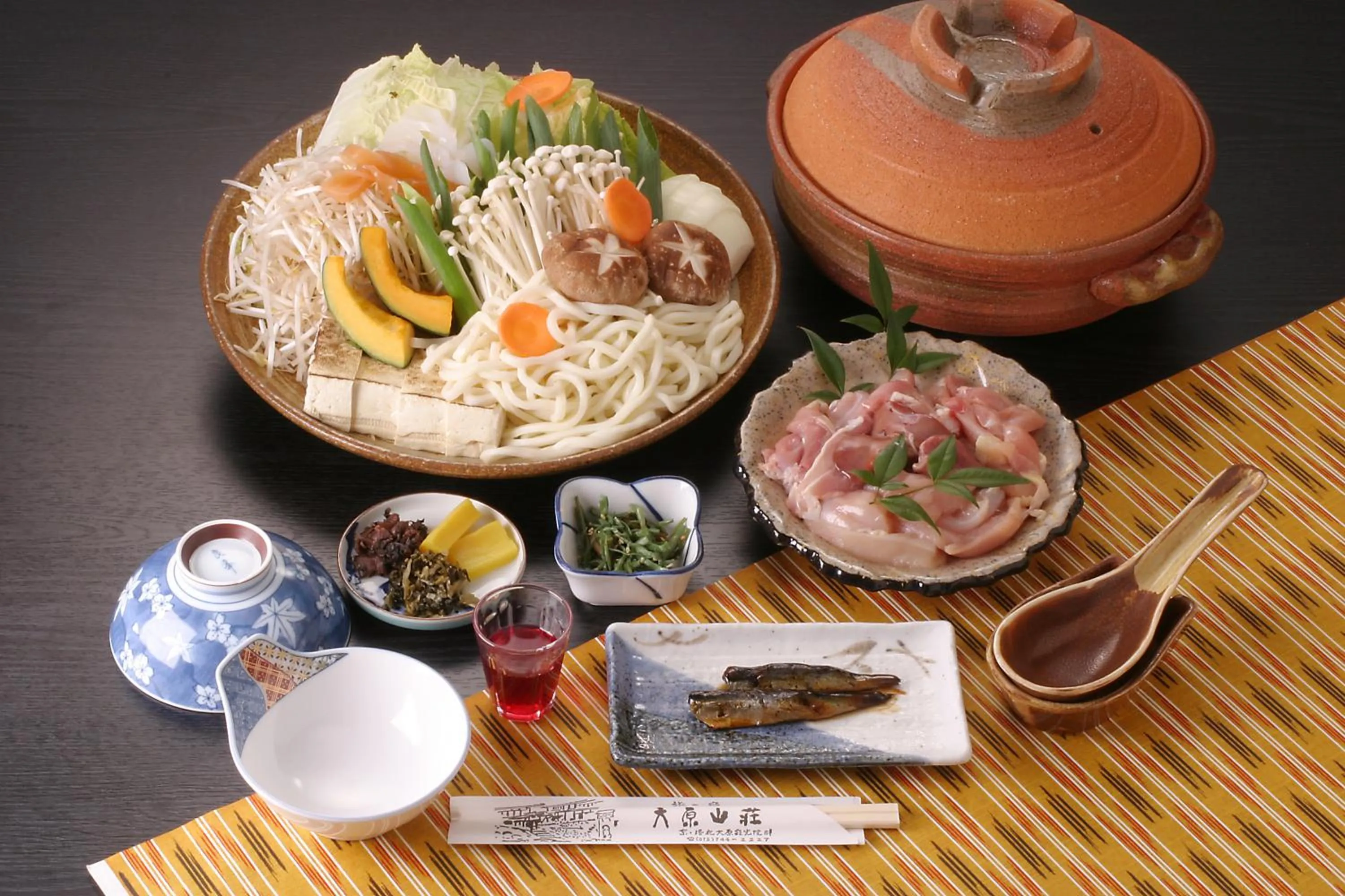 Food in Yumoto Onsen OharaSansou