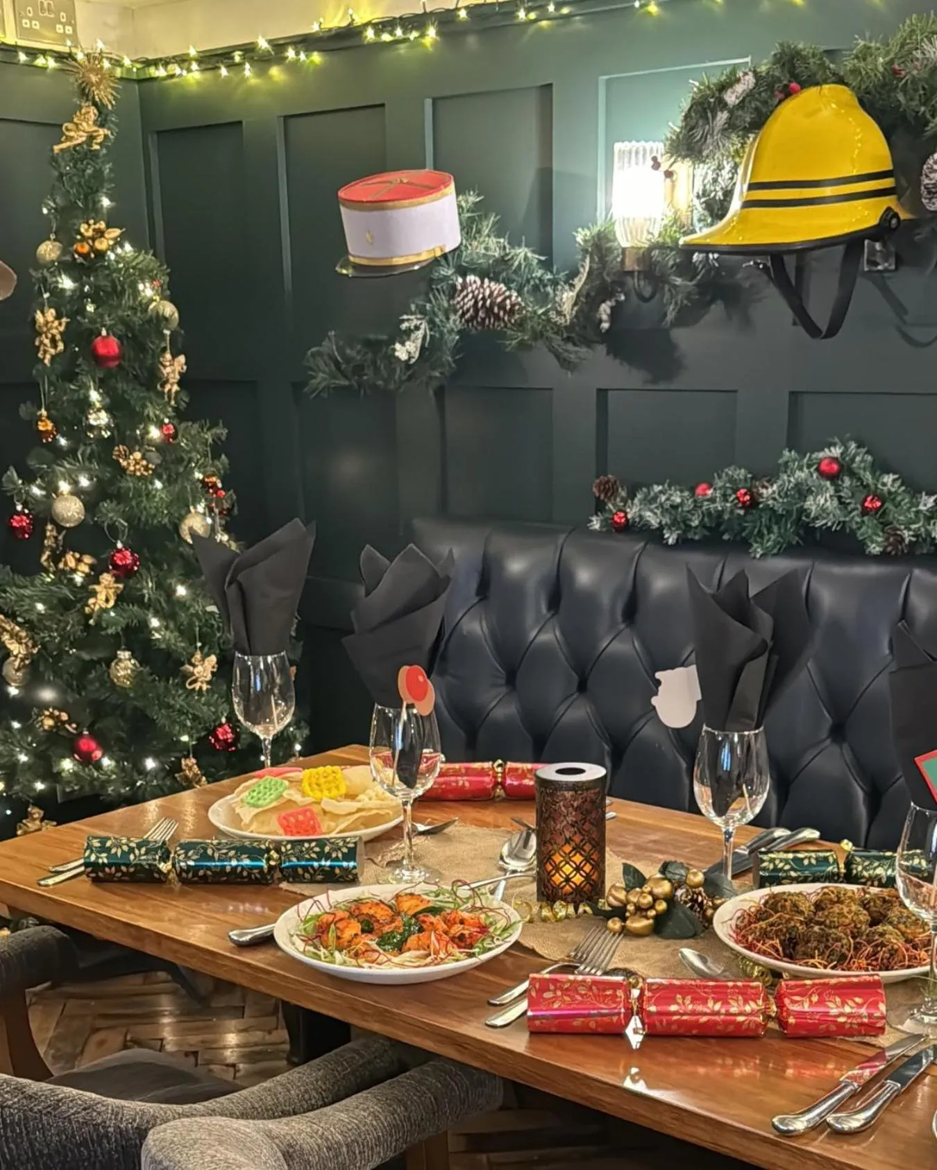 Seating area in The Falcon Hotel