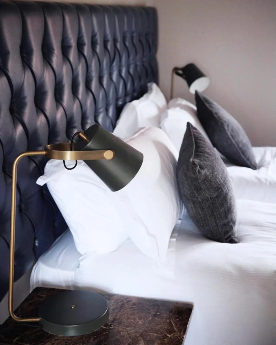 Bed in The Falcon Hotel