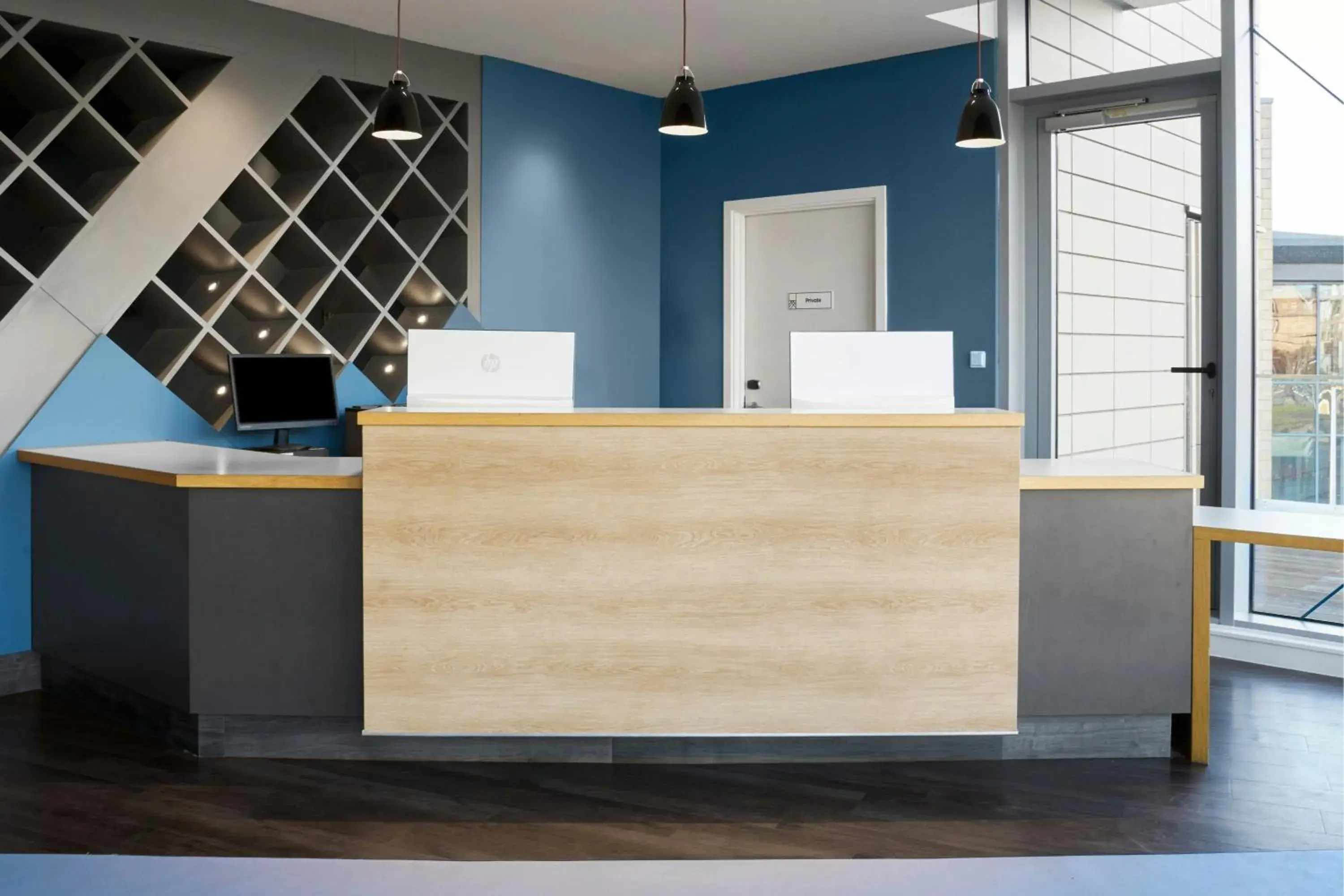 Lobby or reception in Four Points Flex by Sheraton Dundee Lobby or reception in Four Points Flex by Sheraton Dundee
