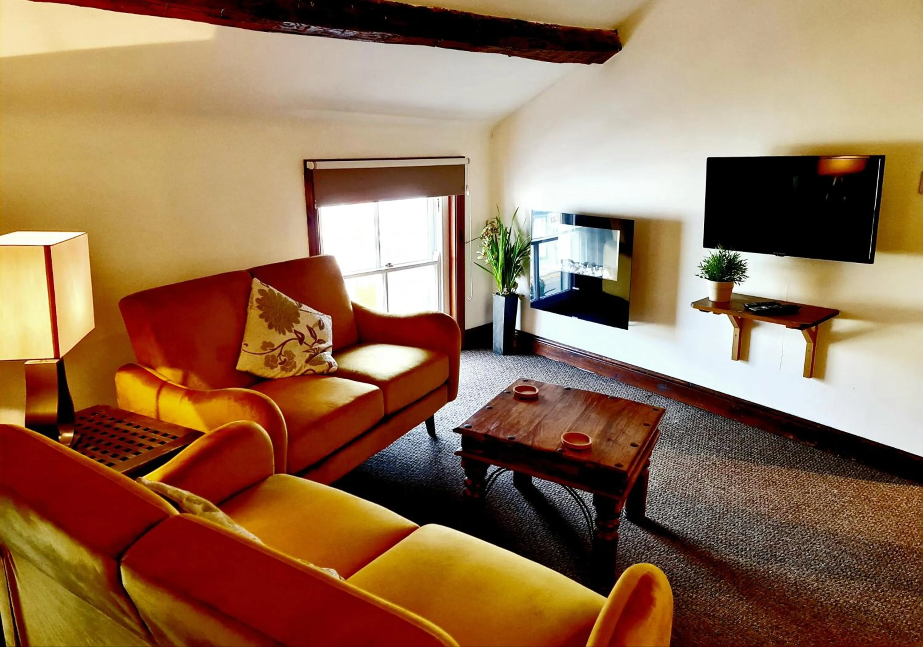 Living room in Ty Morgan's