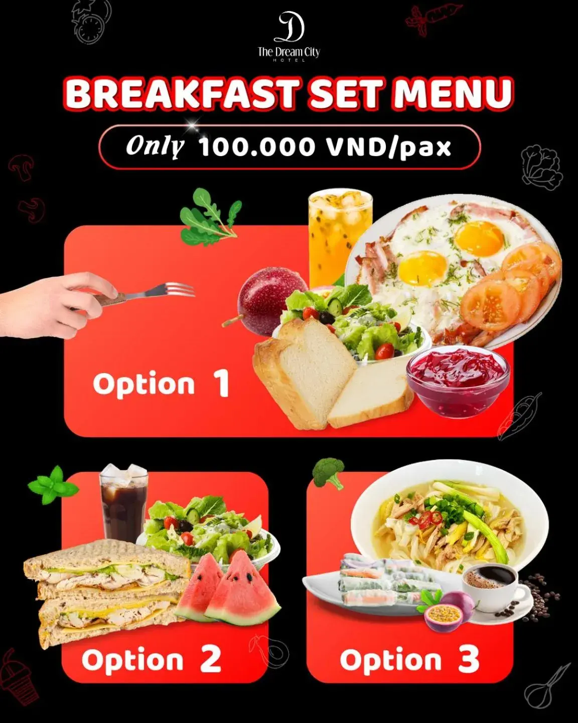 Breakfast in Hoi An Dream City Hotel Breakfast in Hoi An Dream City Hotel