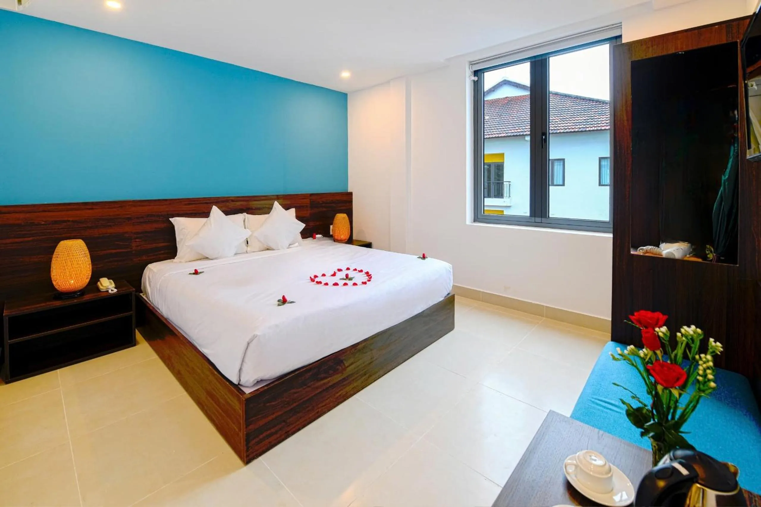 Photo of the whole room, Bed in Hoi An Dream City Hotel