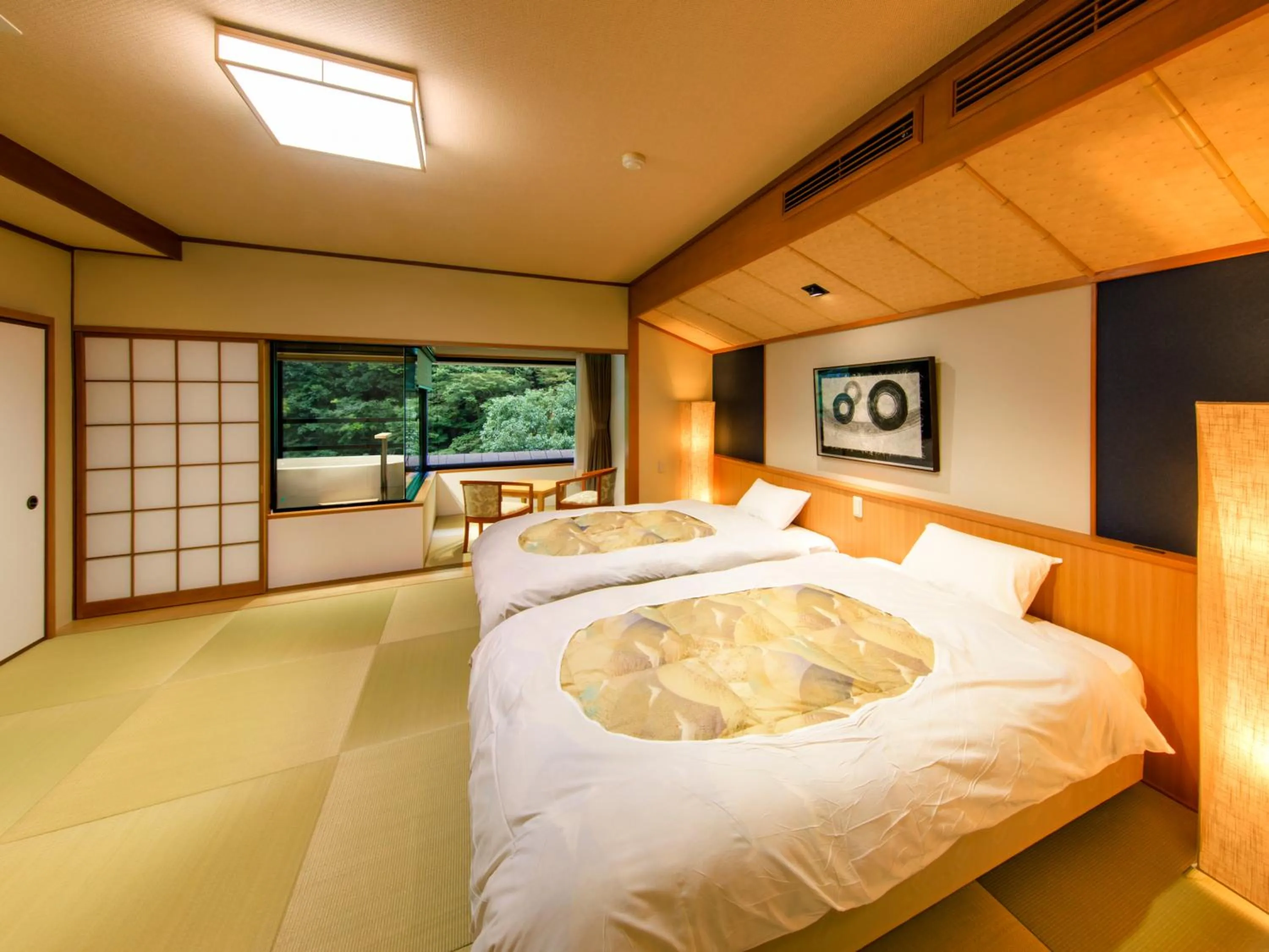 Bedroom, Bed in Hotel Okuyumoto