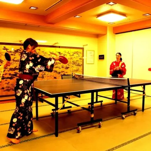 Table tennis in Hotel Okuyumoto