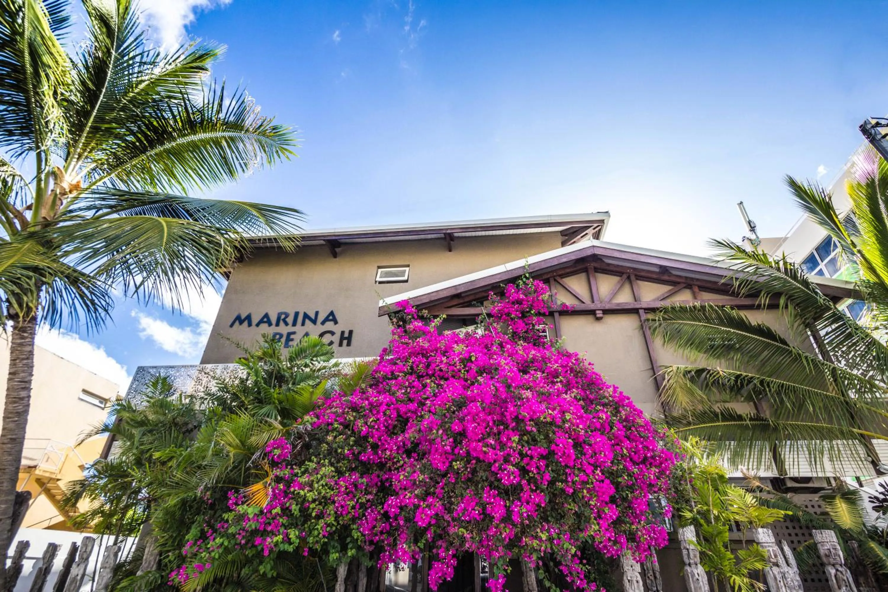 Facade/entrance in Résidence Marina Beach