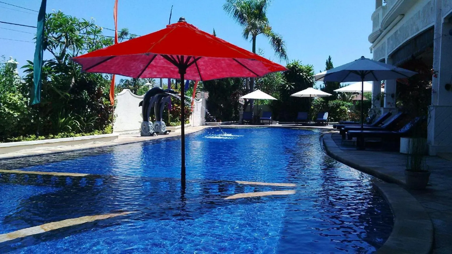 Swimming pool in Bali Paradise Hotel Boutique Resort