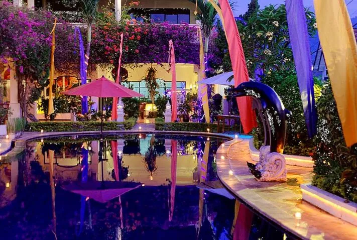 Pool view in Bali Paradise Hotel Boutique Resort