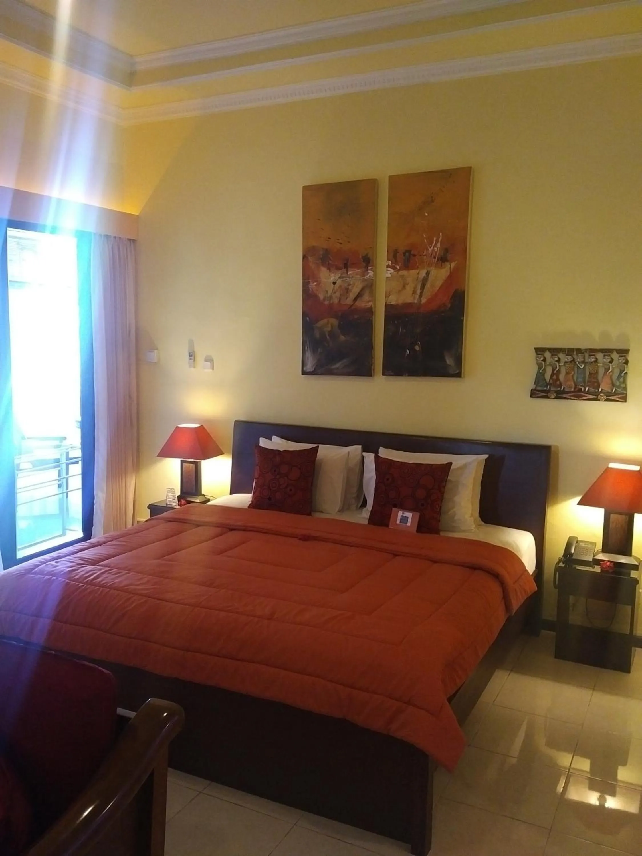 Decorative detail, Bed in Bali Paradise Hotel Boutique Resort