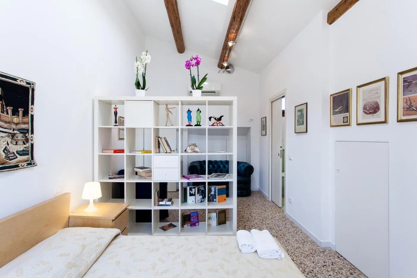 Bed in Prince Apartments