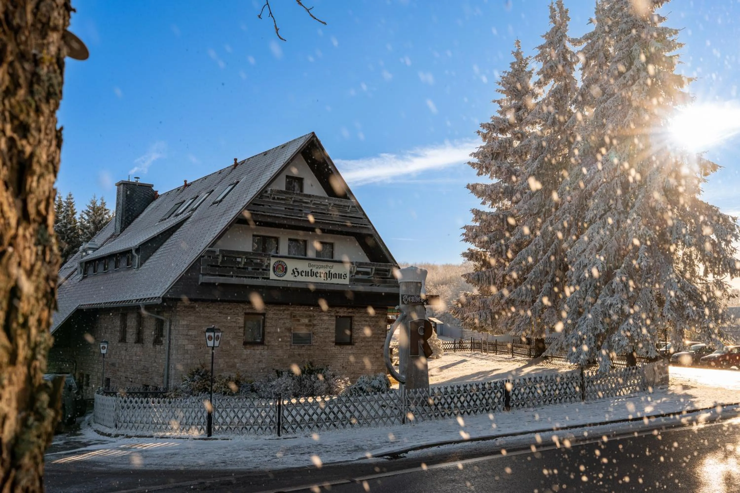 Berggasthof Heuberghaus, direkt am Rennsteig