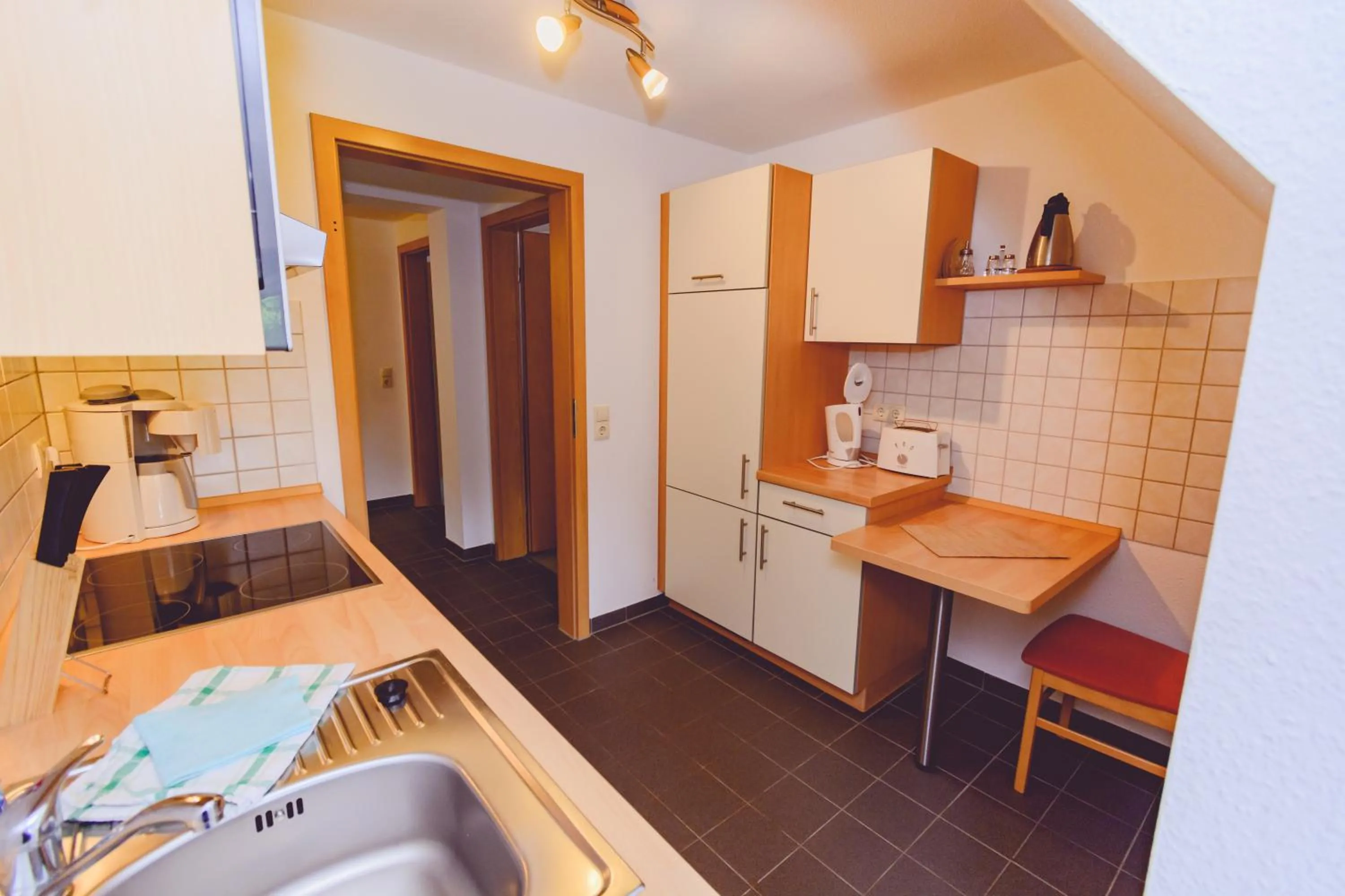 Apartment with Balcony - 1 in Berggasthof Heuberghaus, direkt am Rennsteig
