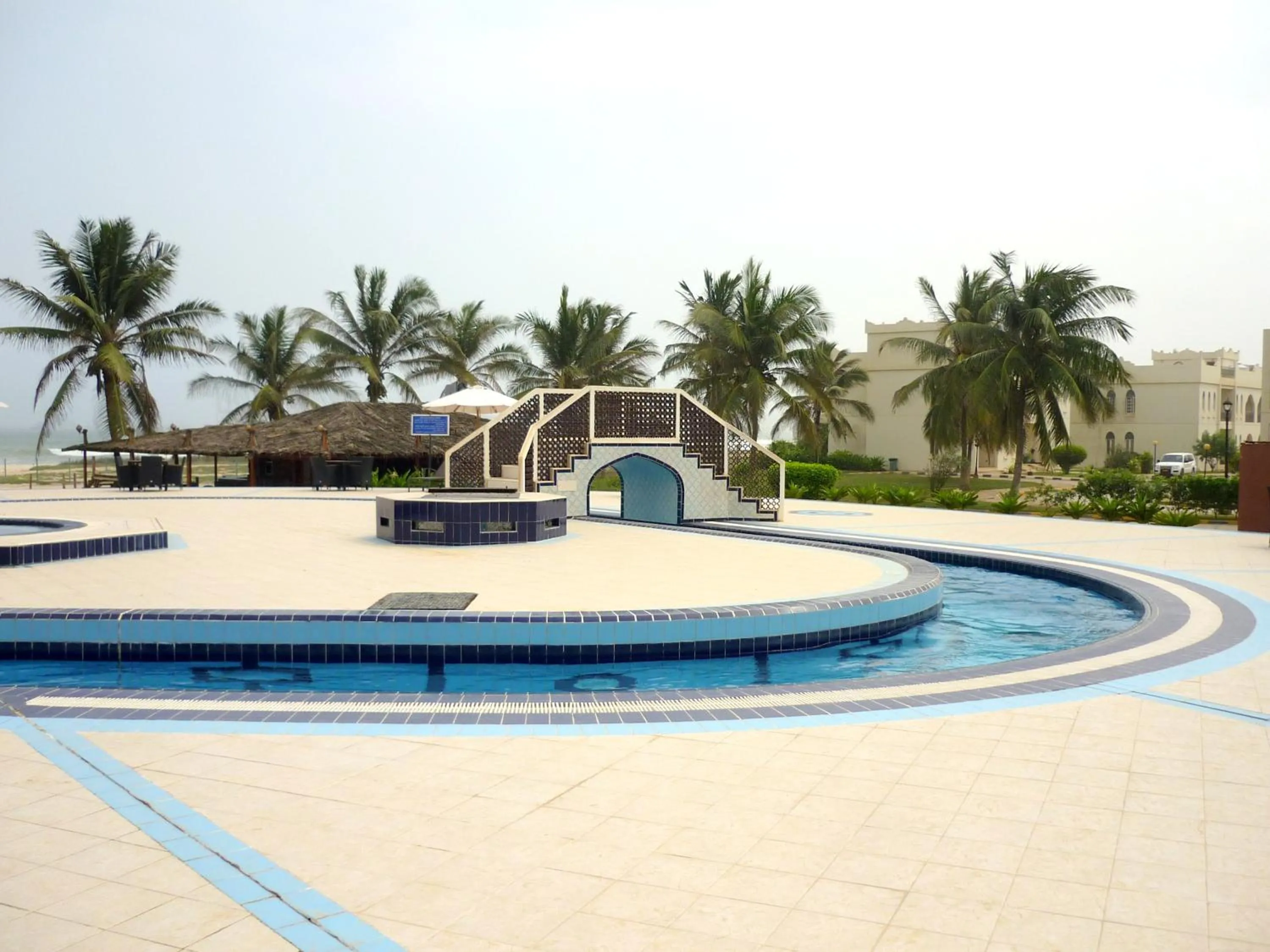 Swimming pool in Samharam Resort Salalah