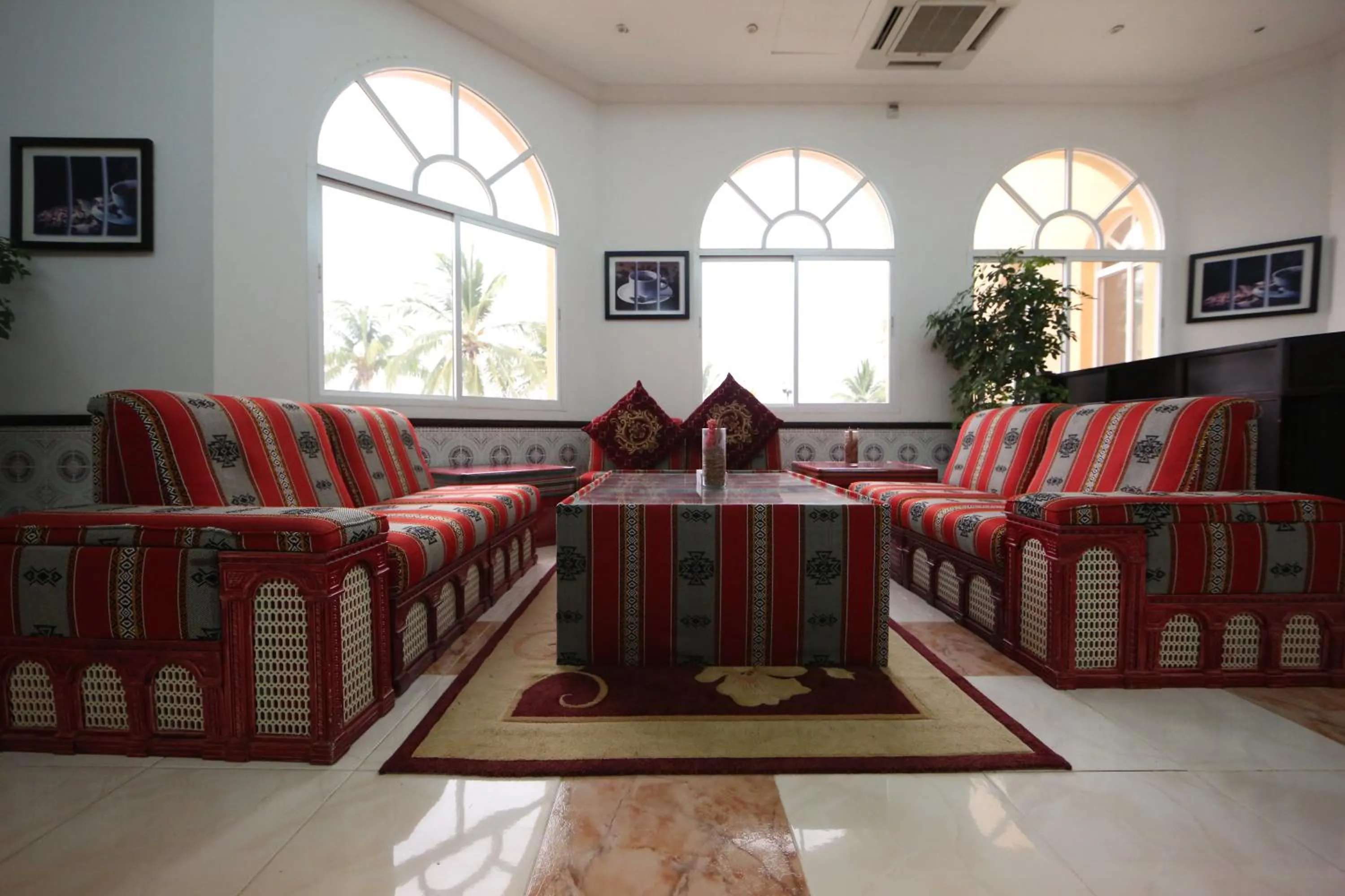 Lobby or reception in Samharam Resort Salalah