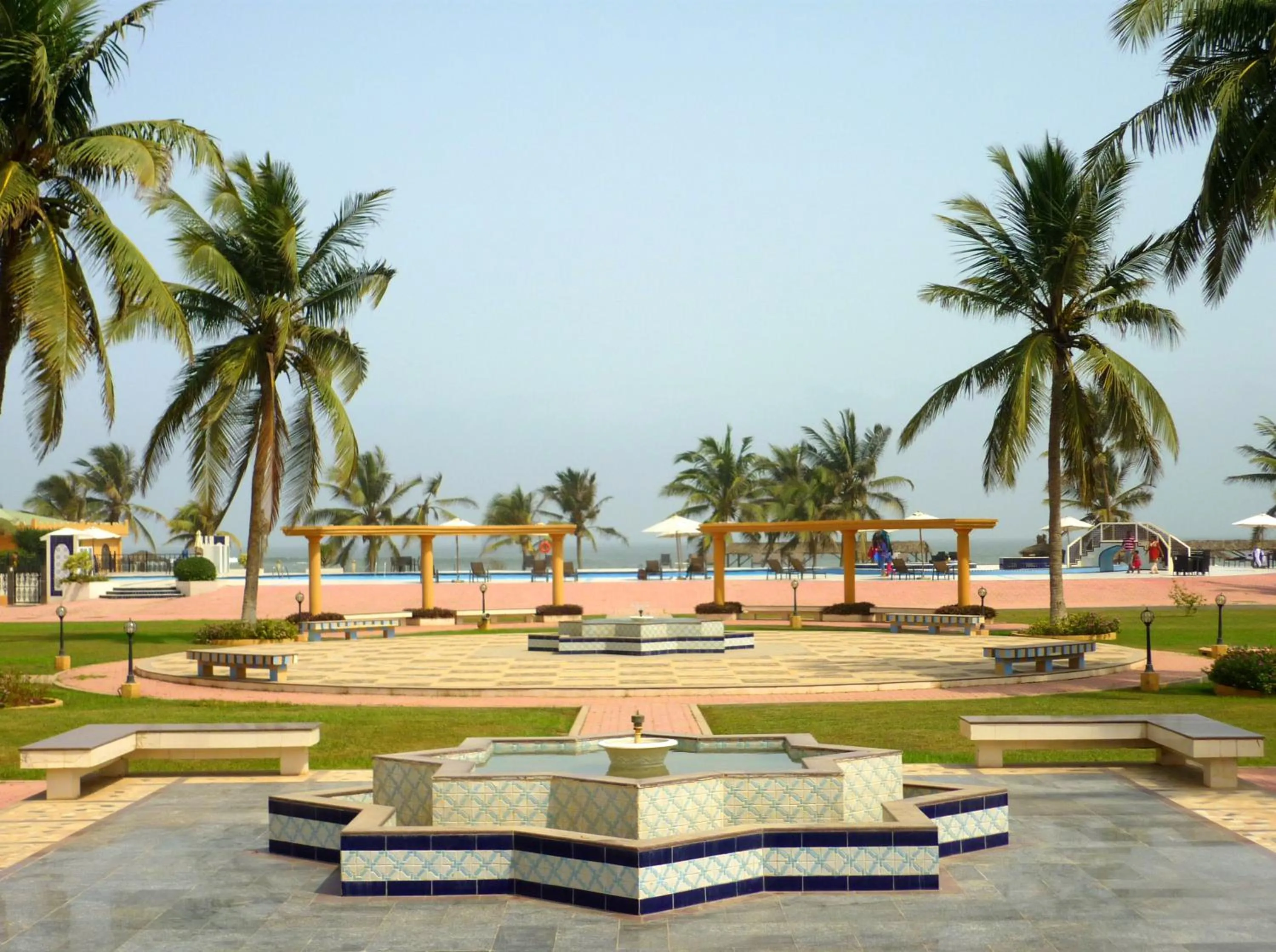 Patio in Samharam Resort Salalah
