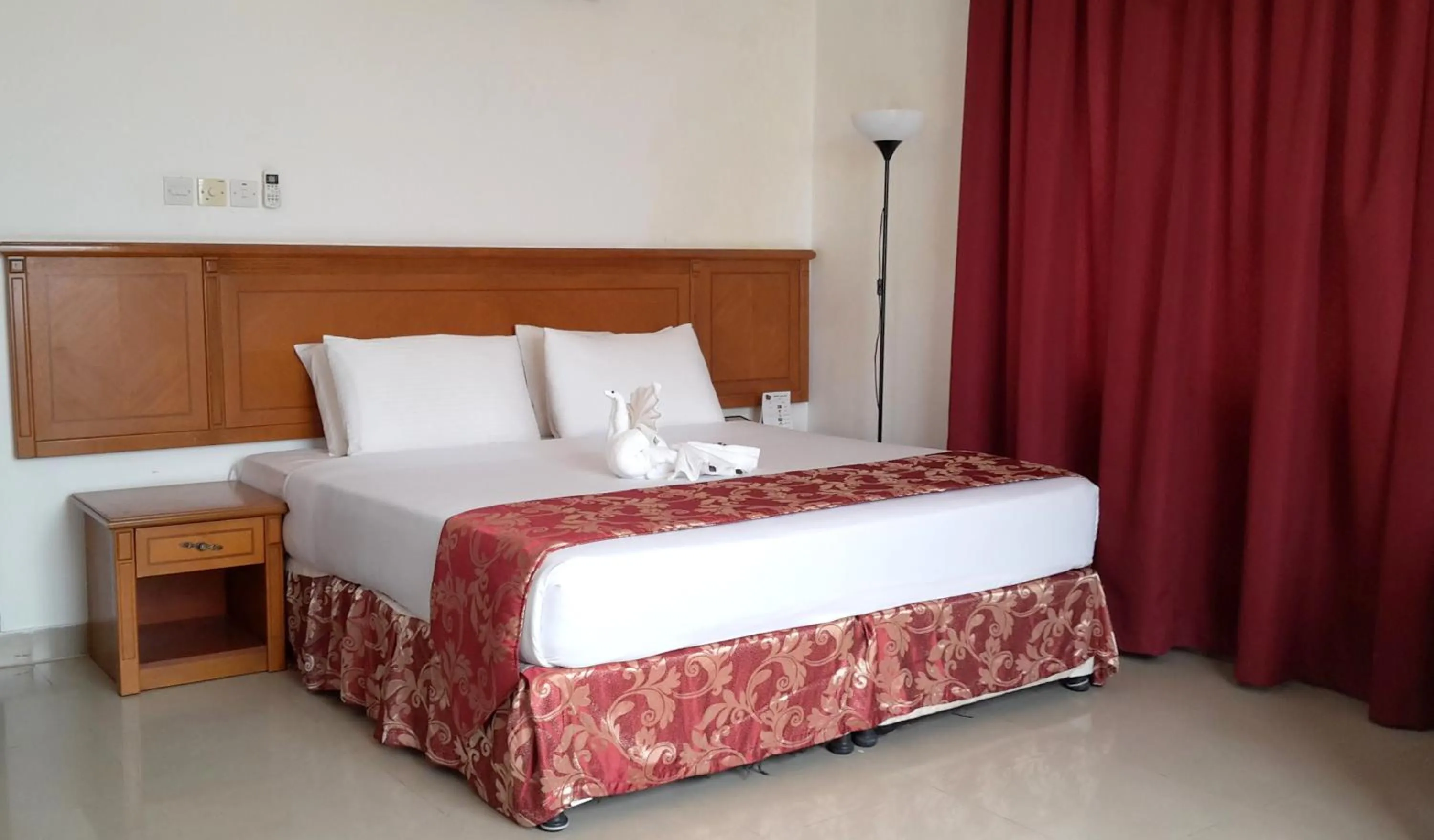 Bed in Samharam Resort Salalah