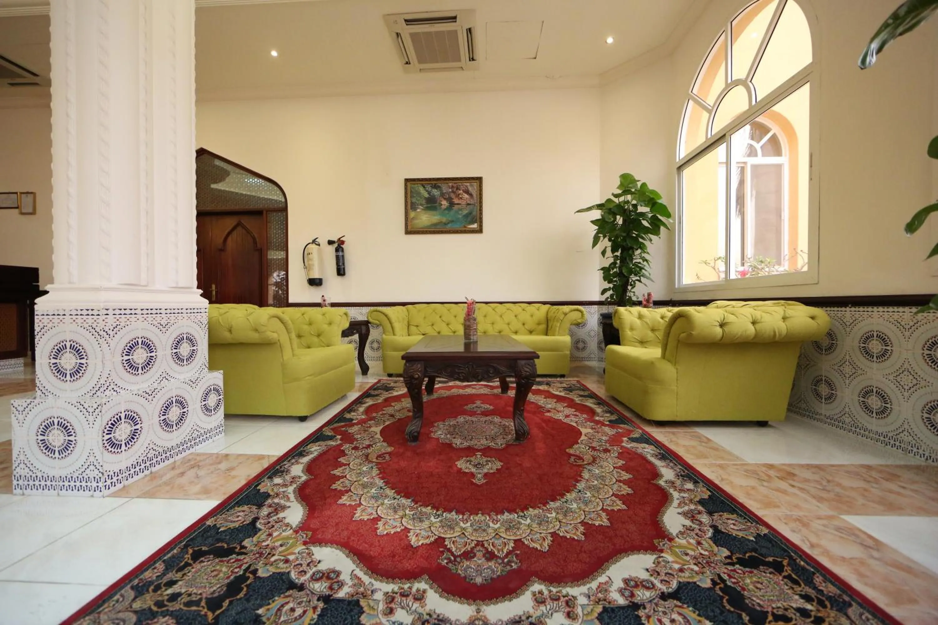 Lobby or reception in Samharam Resort Salalah
