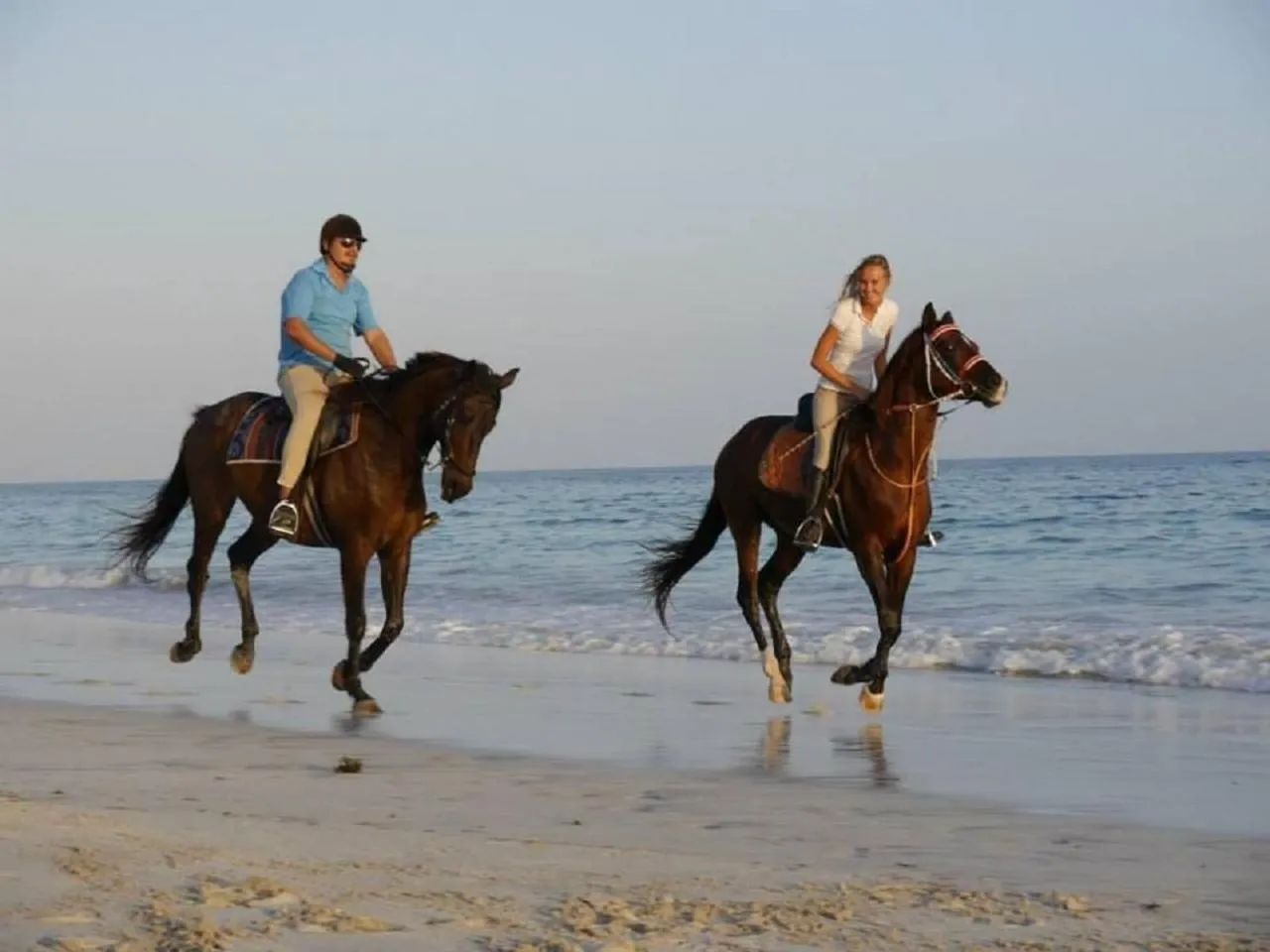 Beach, Horseback Riding in Haffa House Salalah