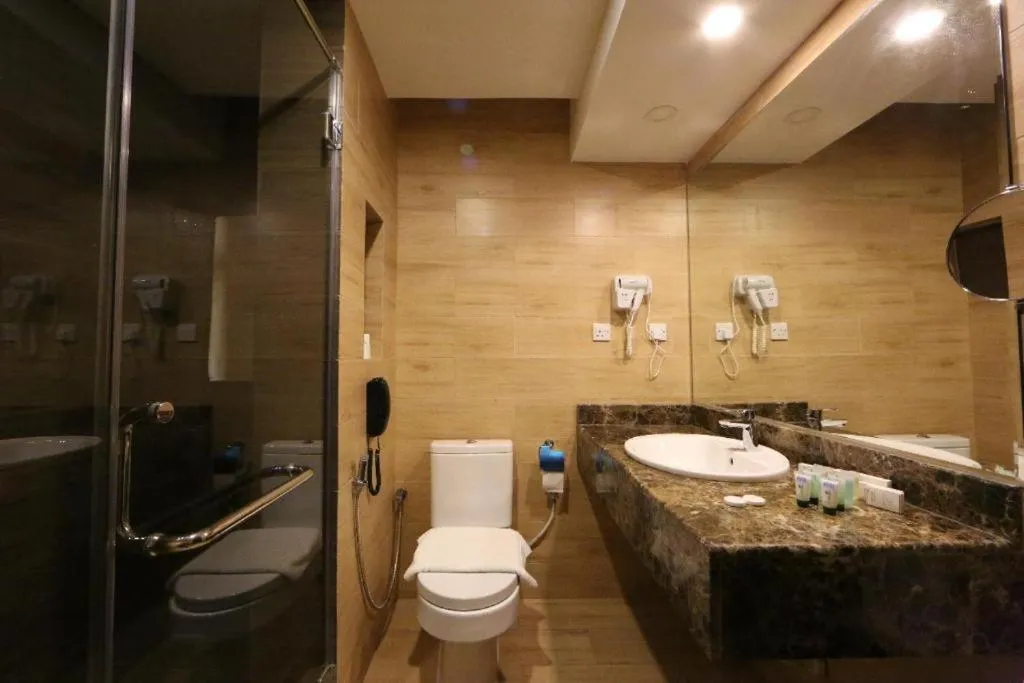 Shower, Bathroom in Haffa House Salalah