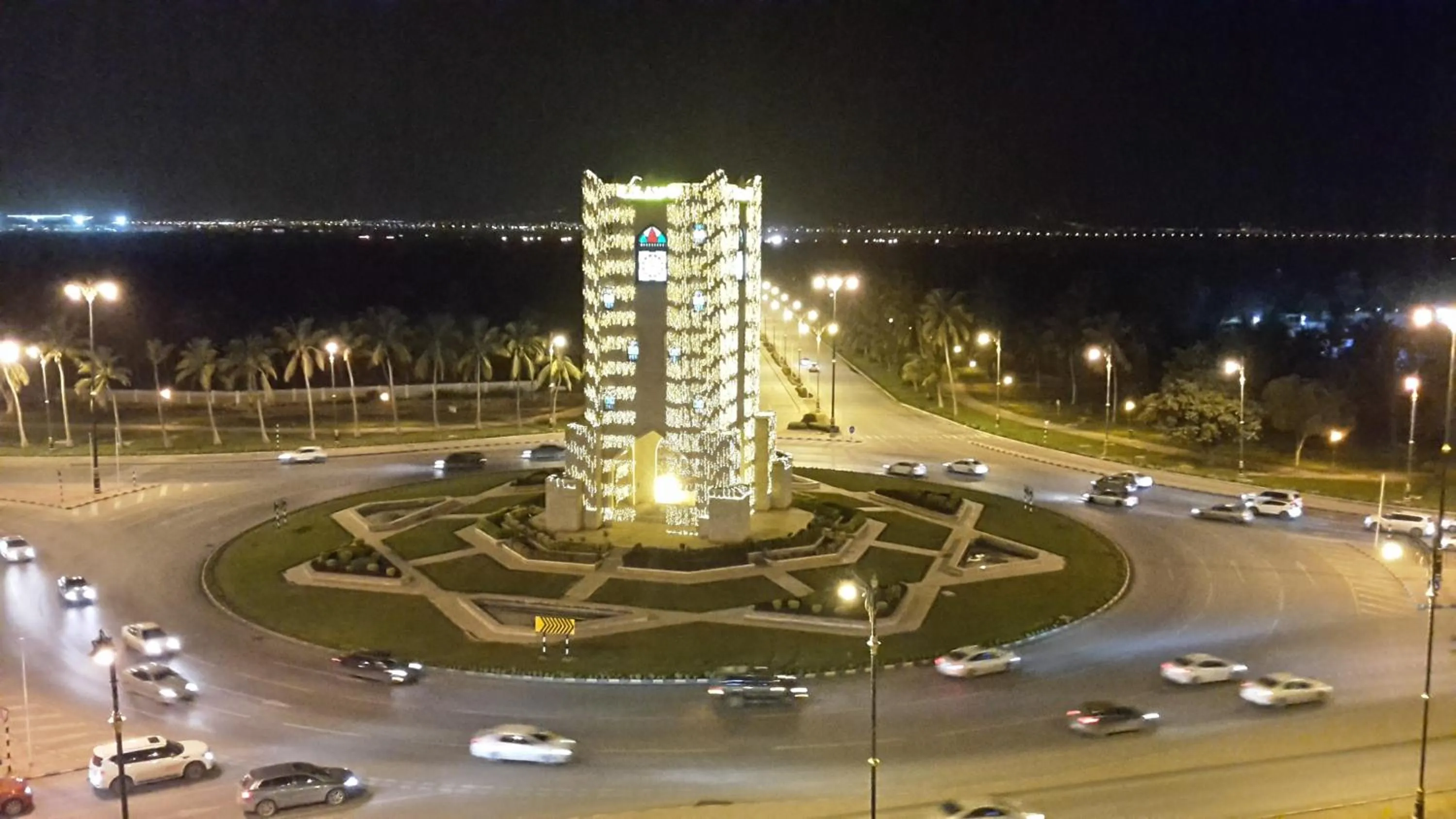 City view, Bird's-eye View in Haffa House Salalah