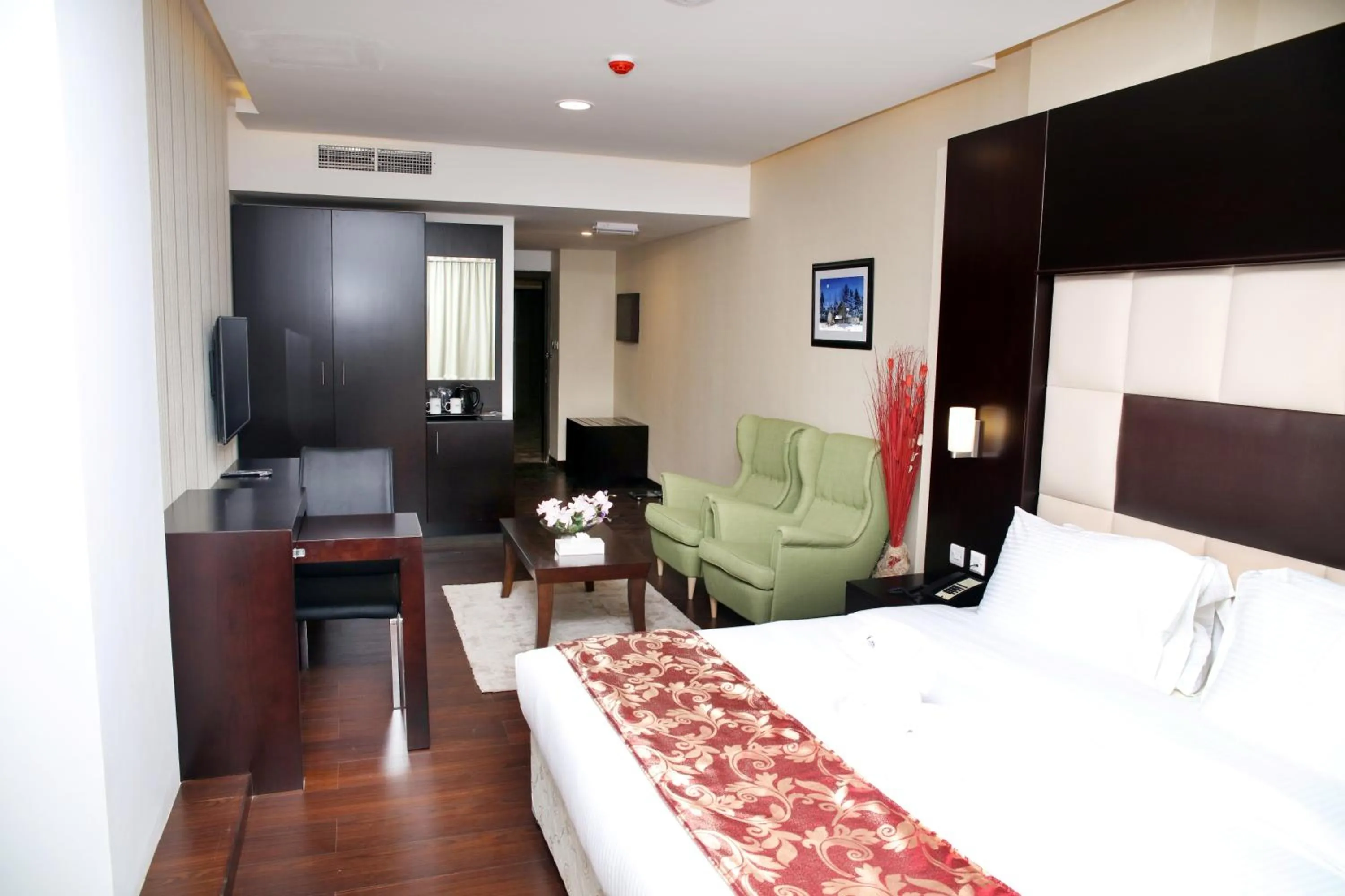 Bed in Haffa House Salalah