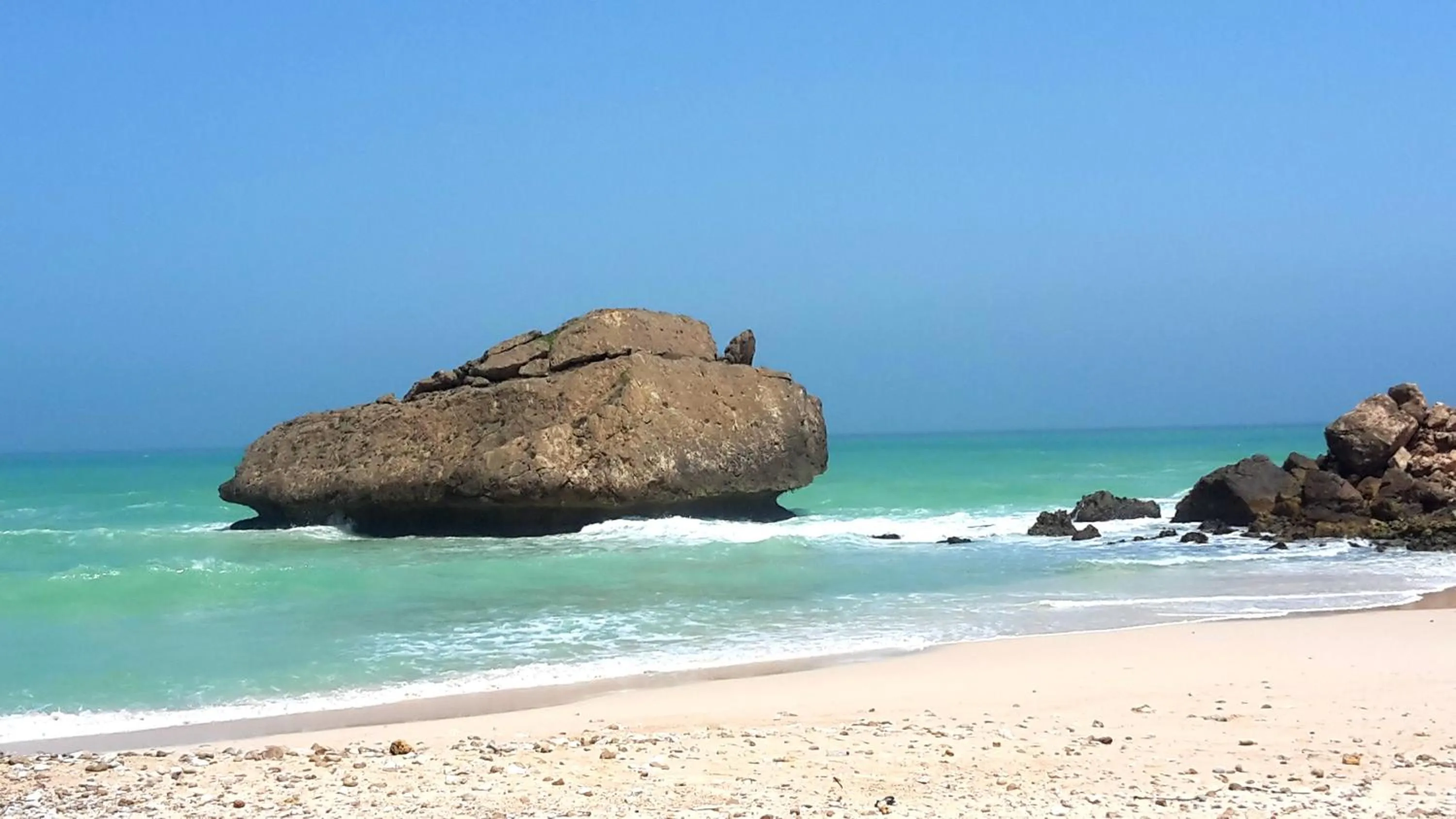 Natural landscape, Beach in Haffa House Salalah