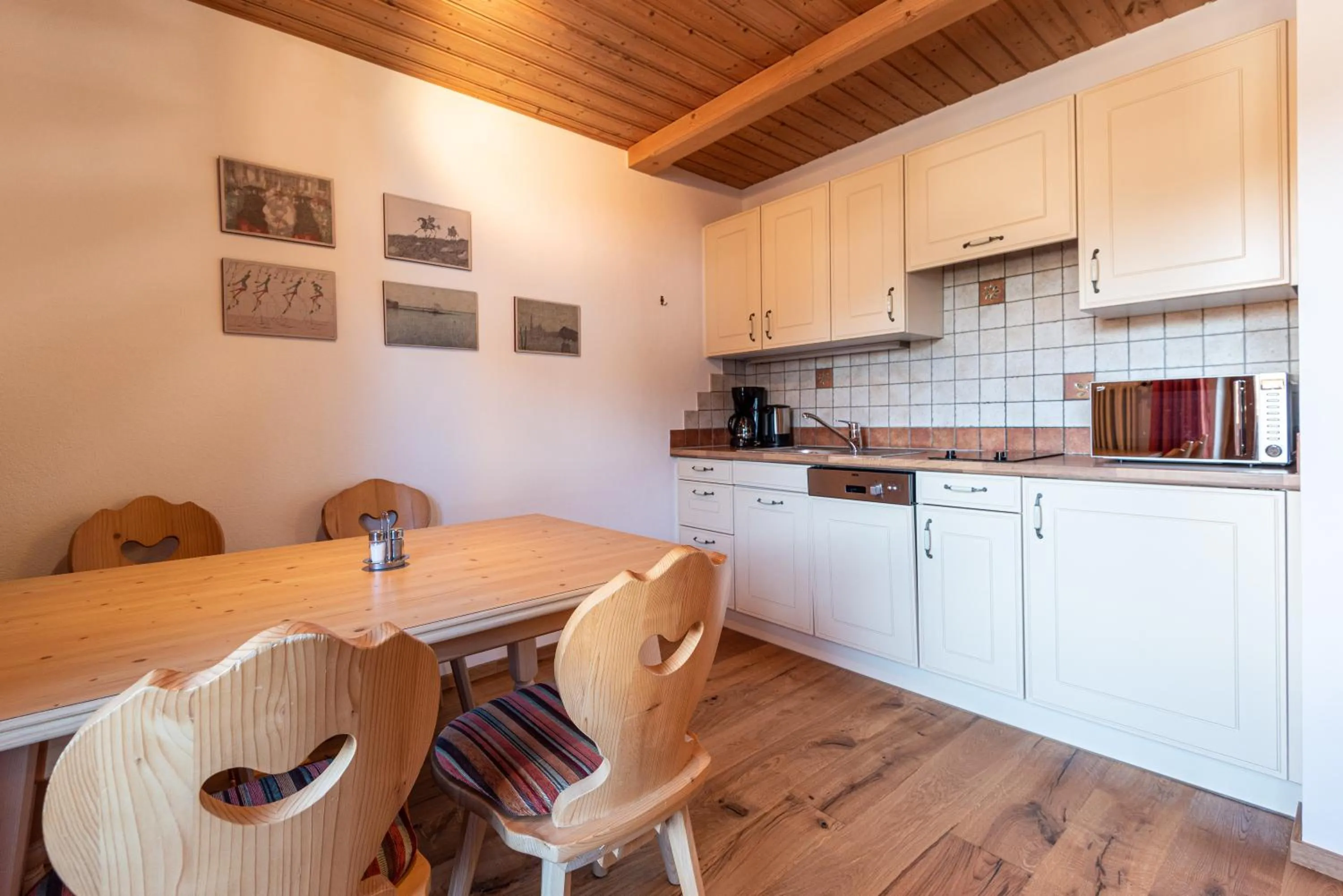 Kitchen or kitchenette in Apartments Foidl