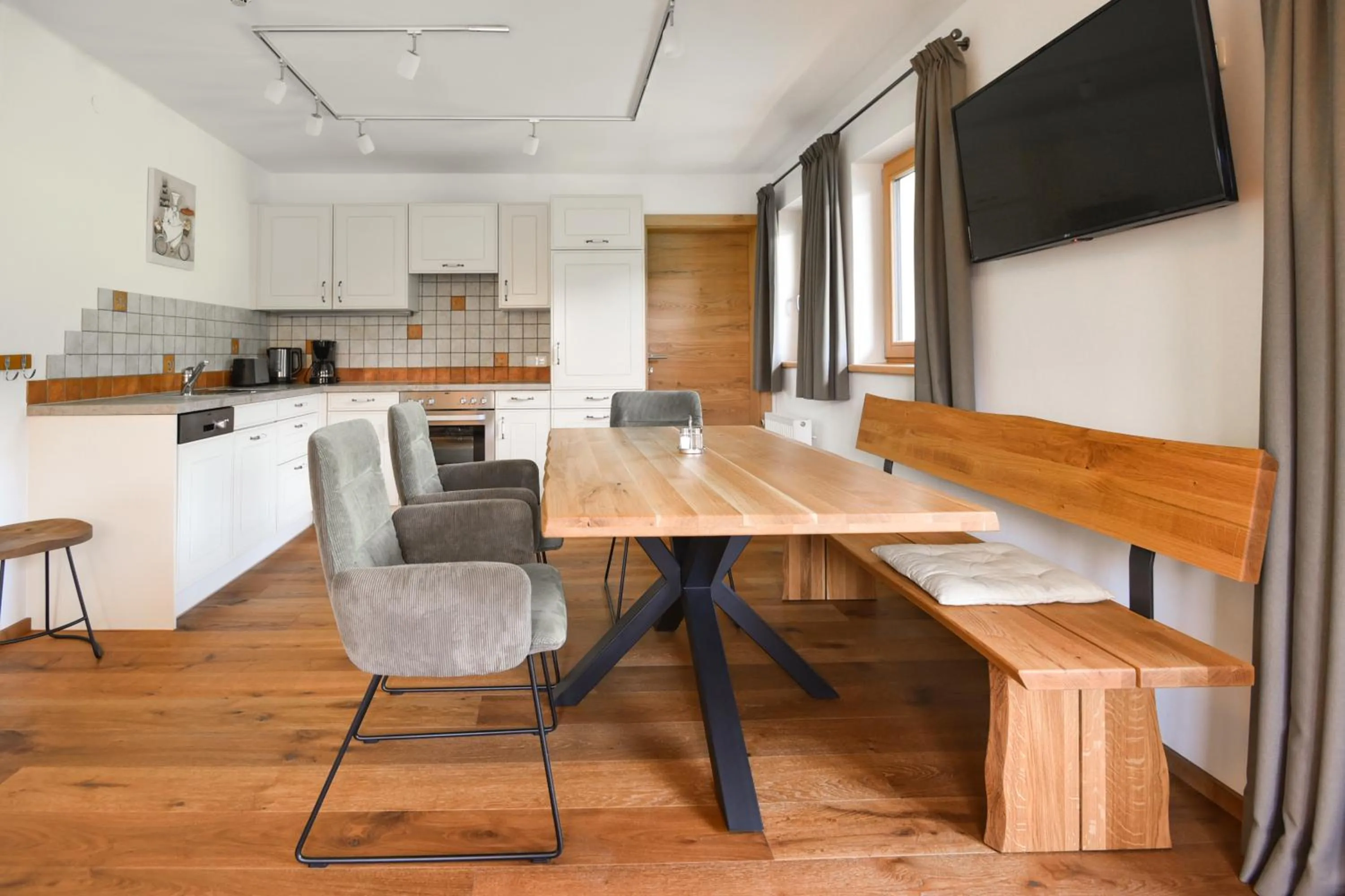 Kitchen or kitchenette in Apartments Foidl