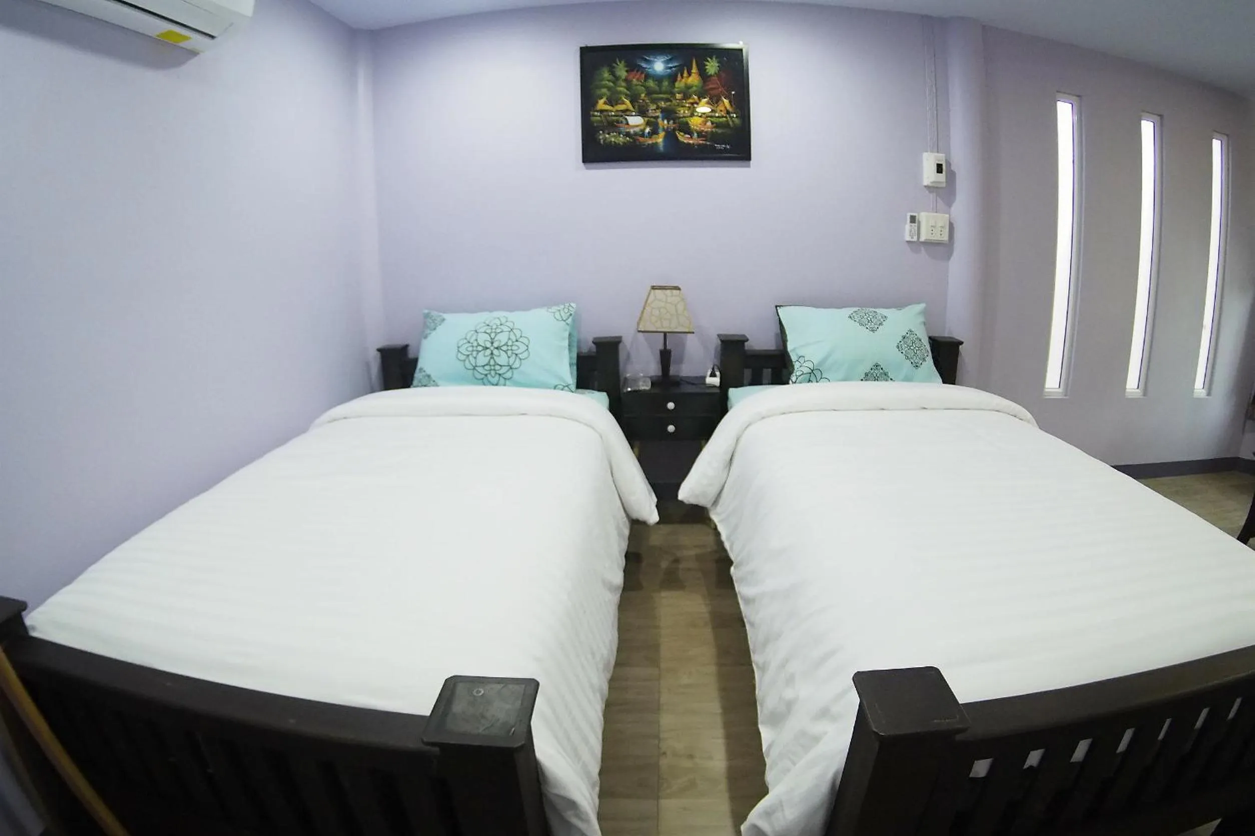 Bed in Pan Din Boutique Guest House