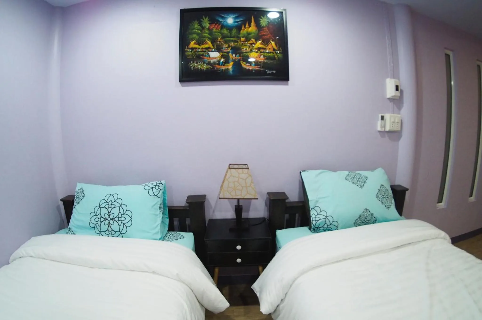 Bed in Pan Din Boutique Guest House