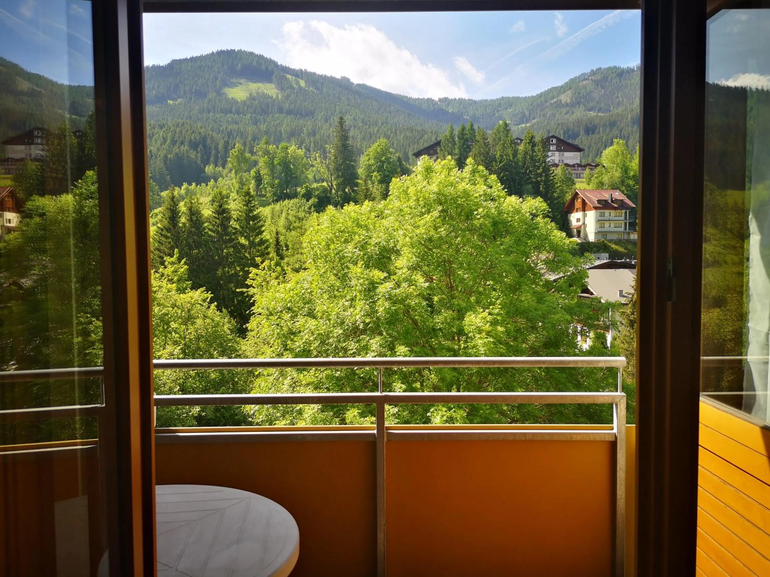 Balcony/Terrace in Appartements Central Bad Kleinkirchheim
