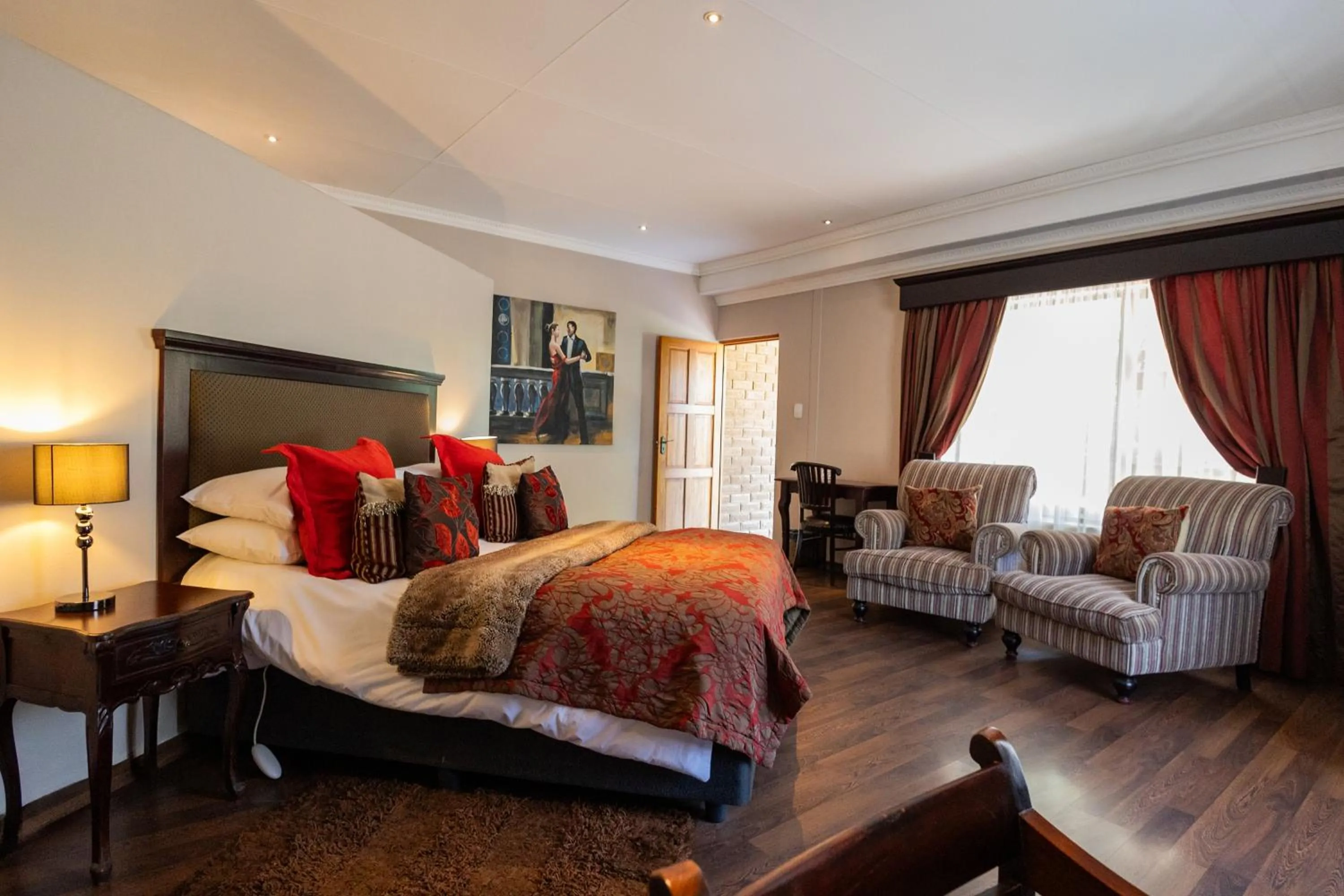 Bedroom, Bed in Lavender Hill Country Estate and Wedding Venue