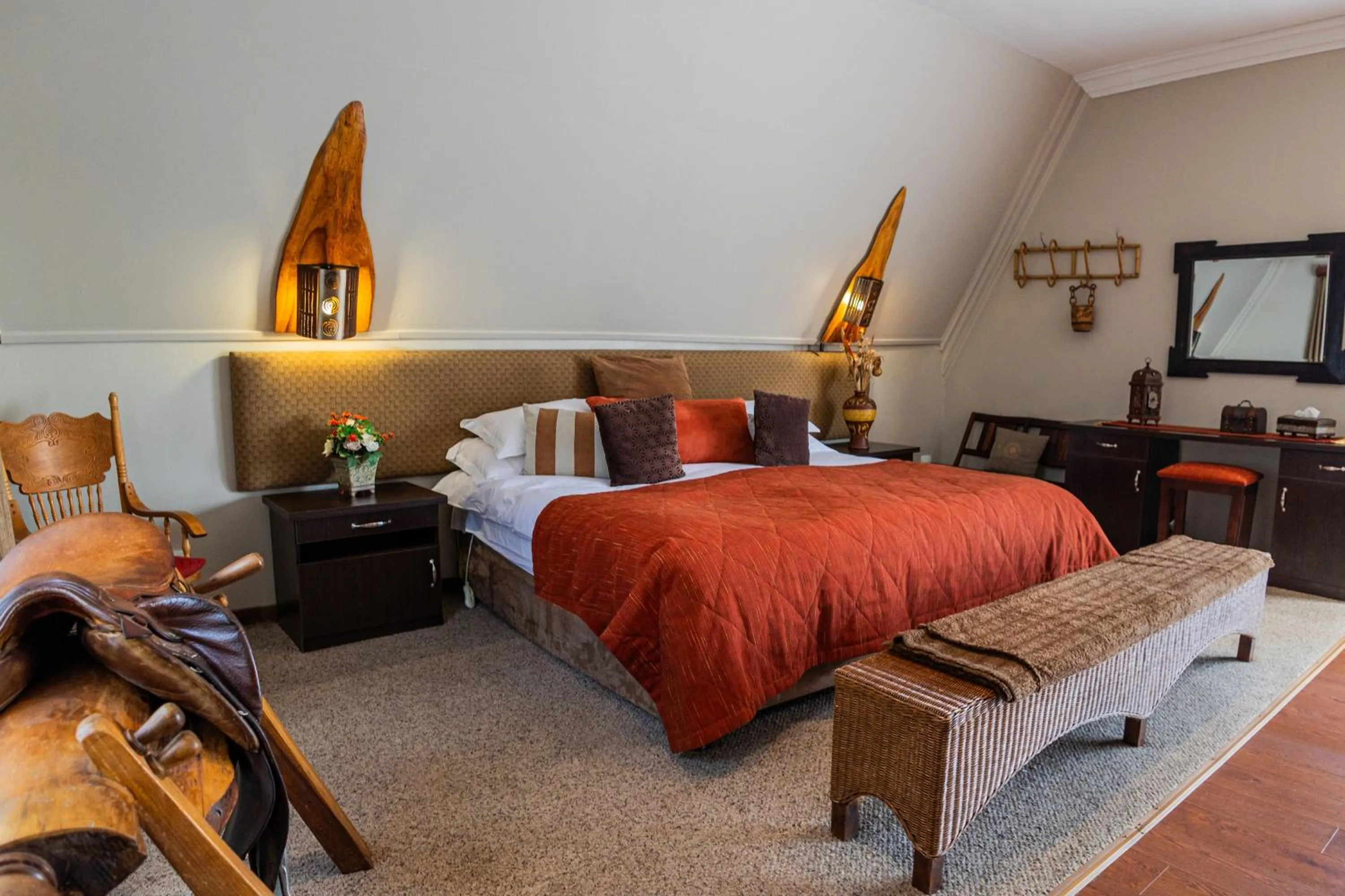 Bed in Lavender Hill Country Estate and Wedding Venue