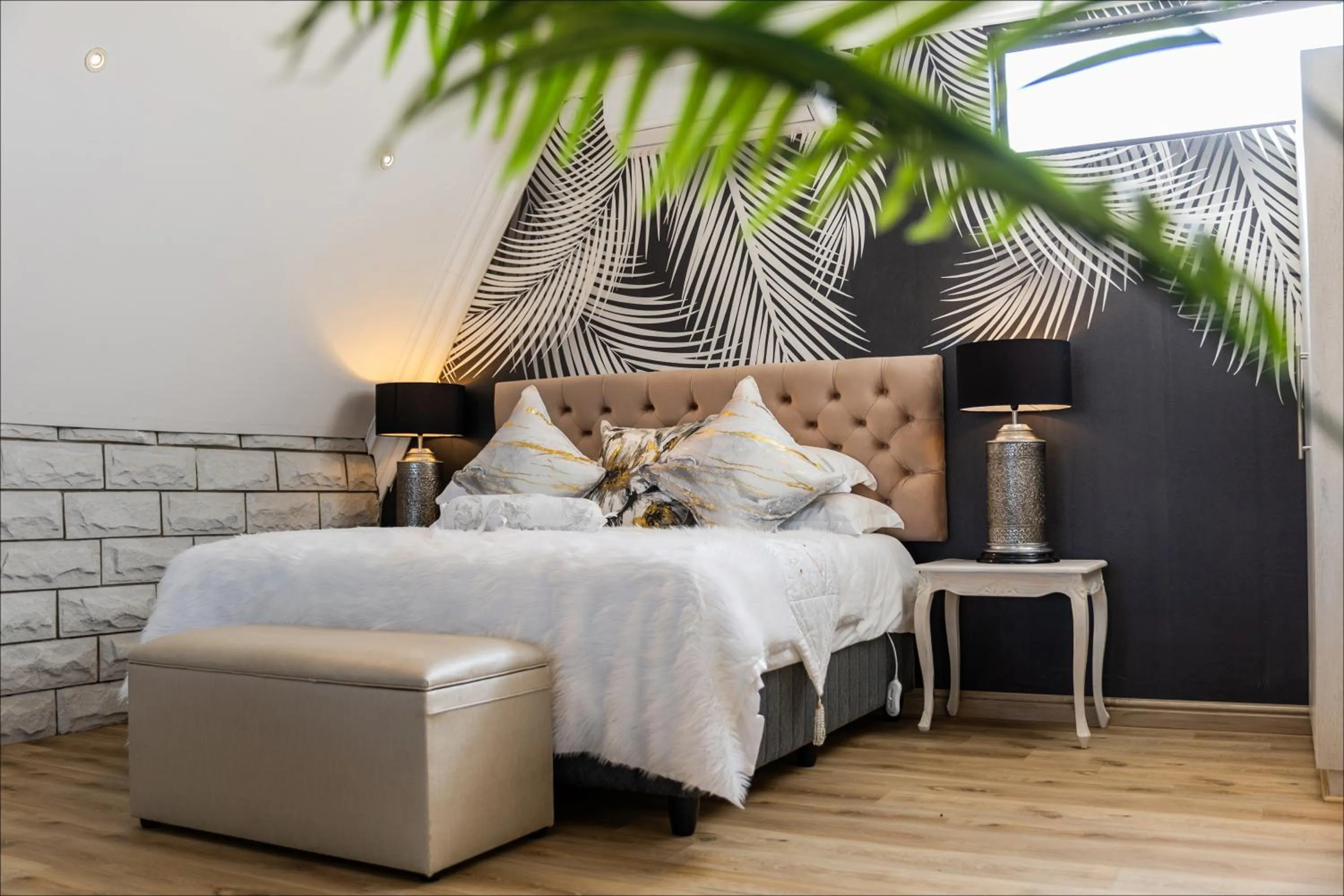 Bed in Lavender Hill Country Estate and Wedding Venue