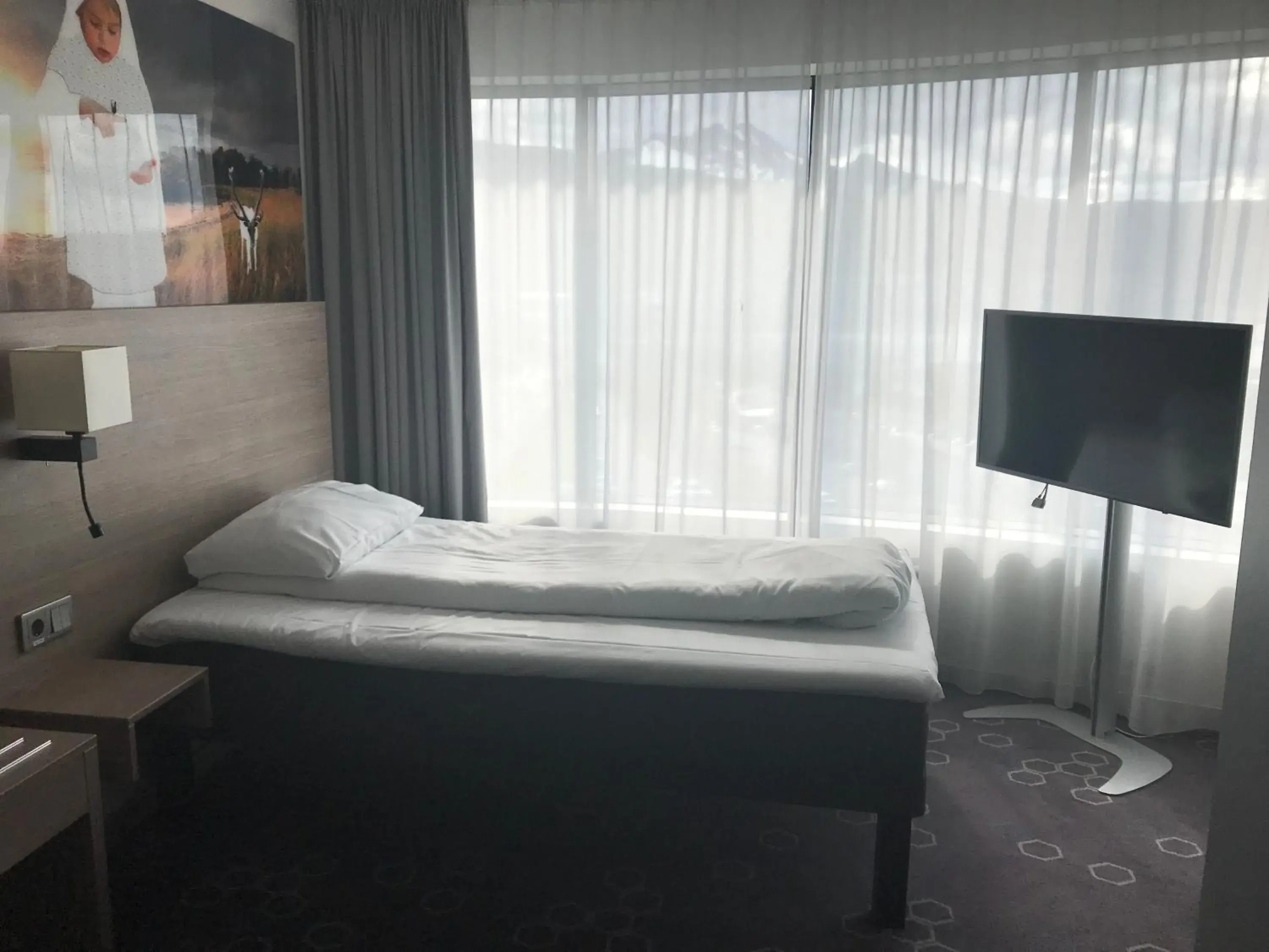 Property building, Bed in Scandic Narvik Property building, Bed in Scandic Narvik