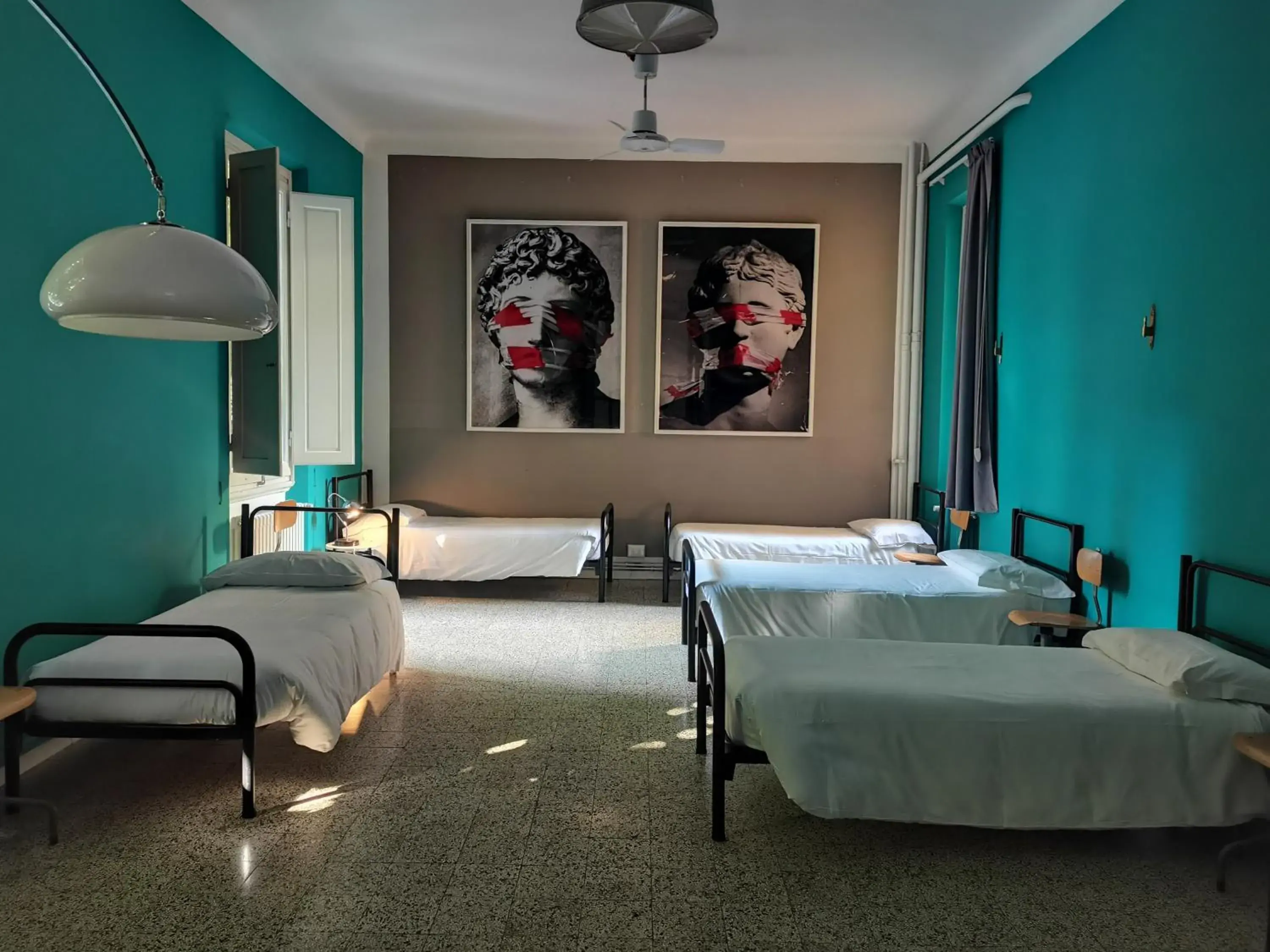 Bed in 6-Bed Female Dormitory Room in Ostello Tasso Bed in 6-Bed Female Dormitory Room in Ostello Tasso