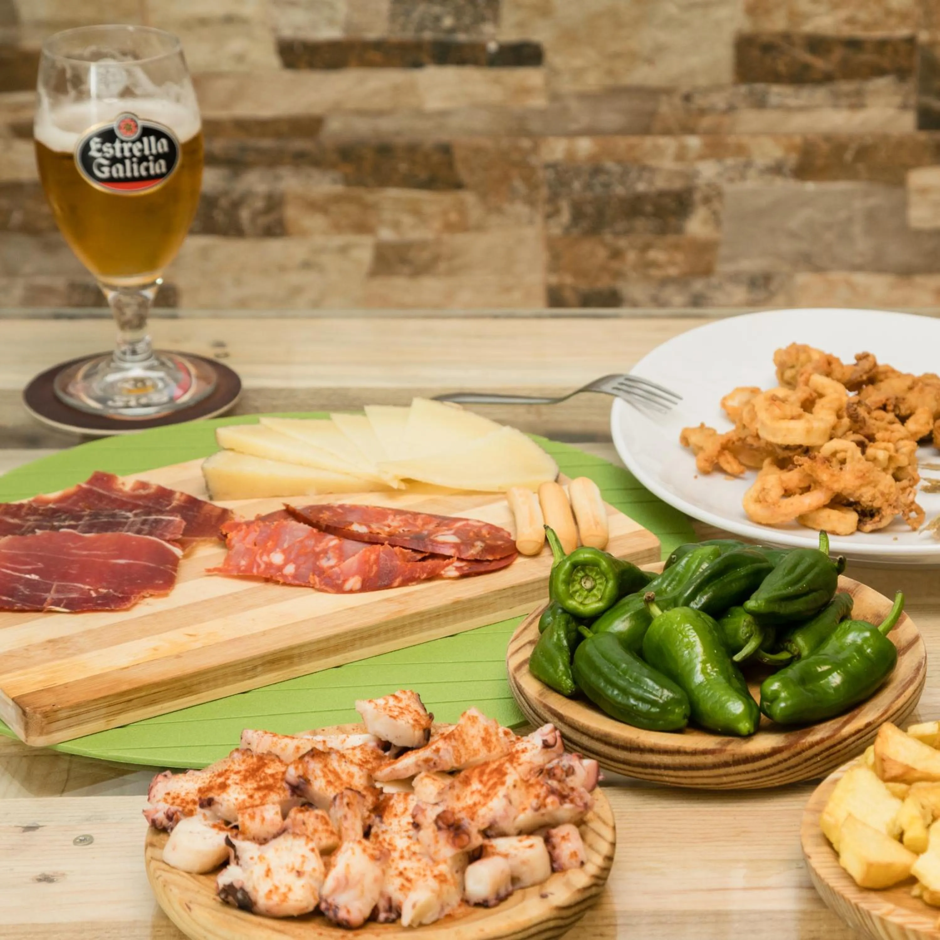 Food close-up in Hostal Oliveta