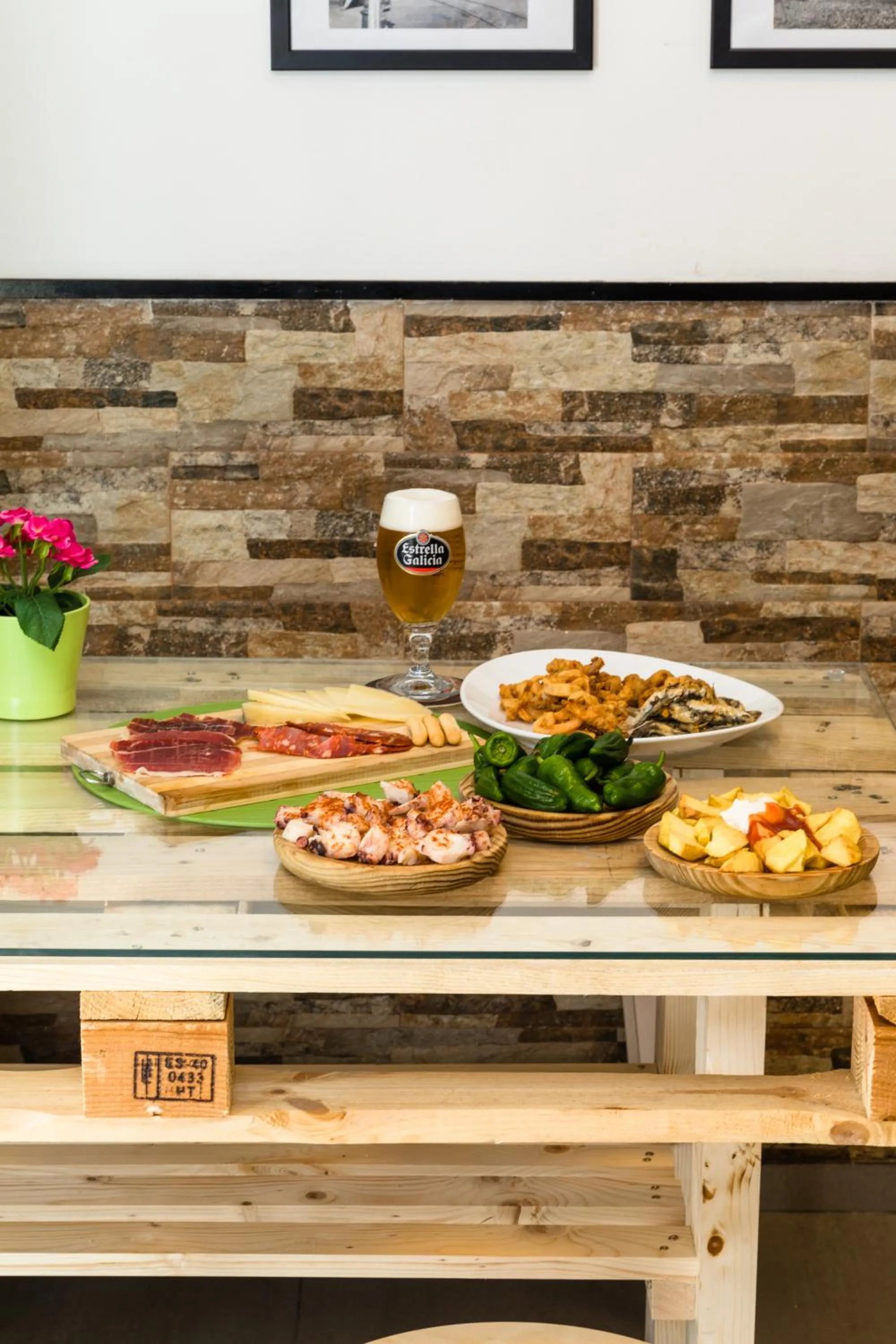 Food close-up in Hostal Oliveta