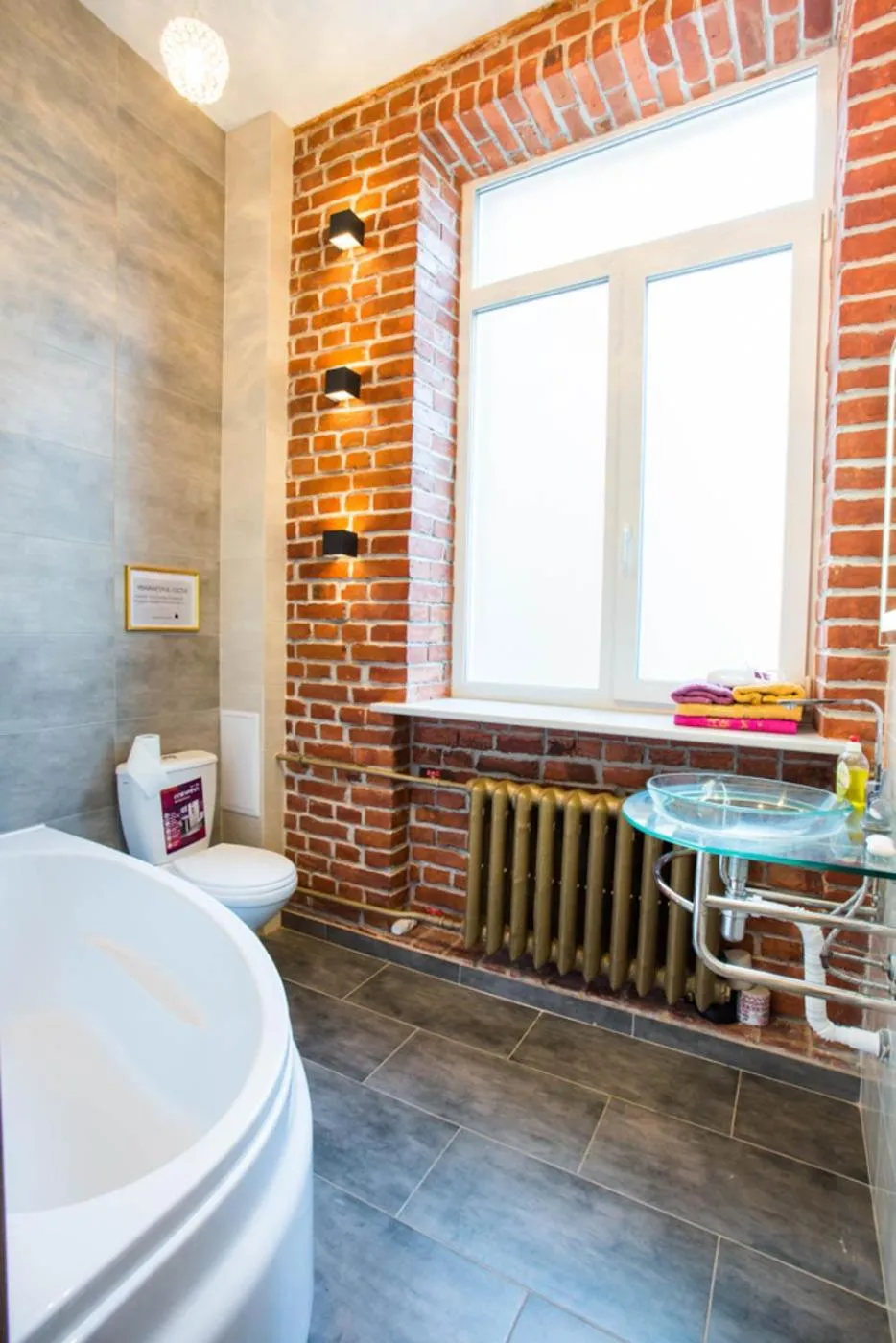 Bathroom in Apartments in Kharkiv Center - Darvina str. 17/1